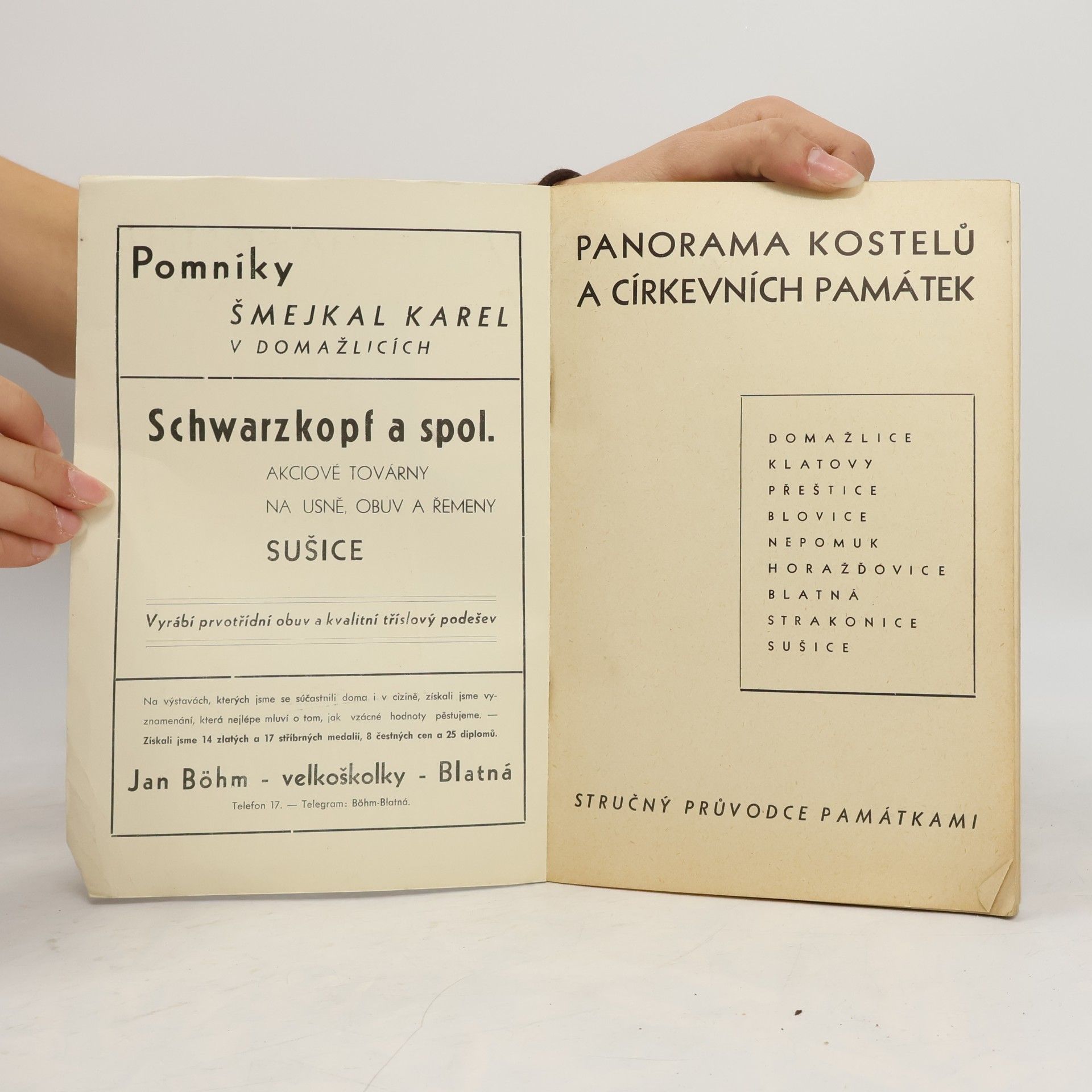 Karel Smejkal Panorama východočeských kostelů a církevních památek