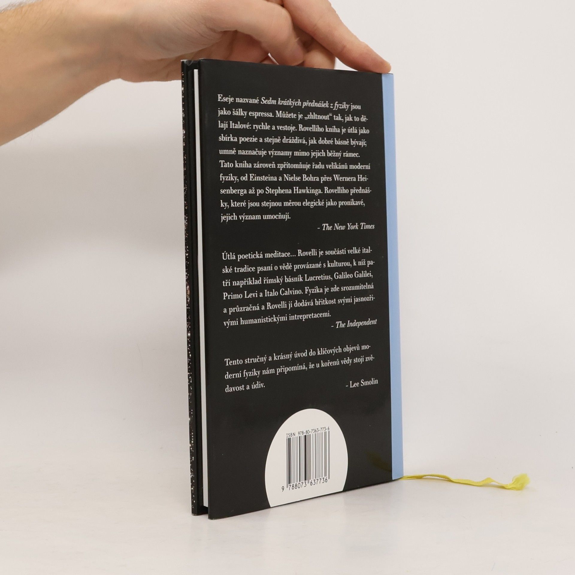 Carlo Rovelli Sedm krátkých přednášek z fyziky