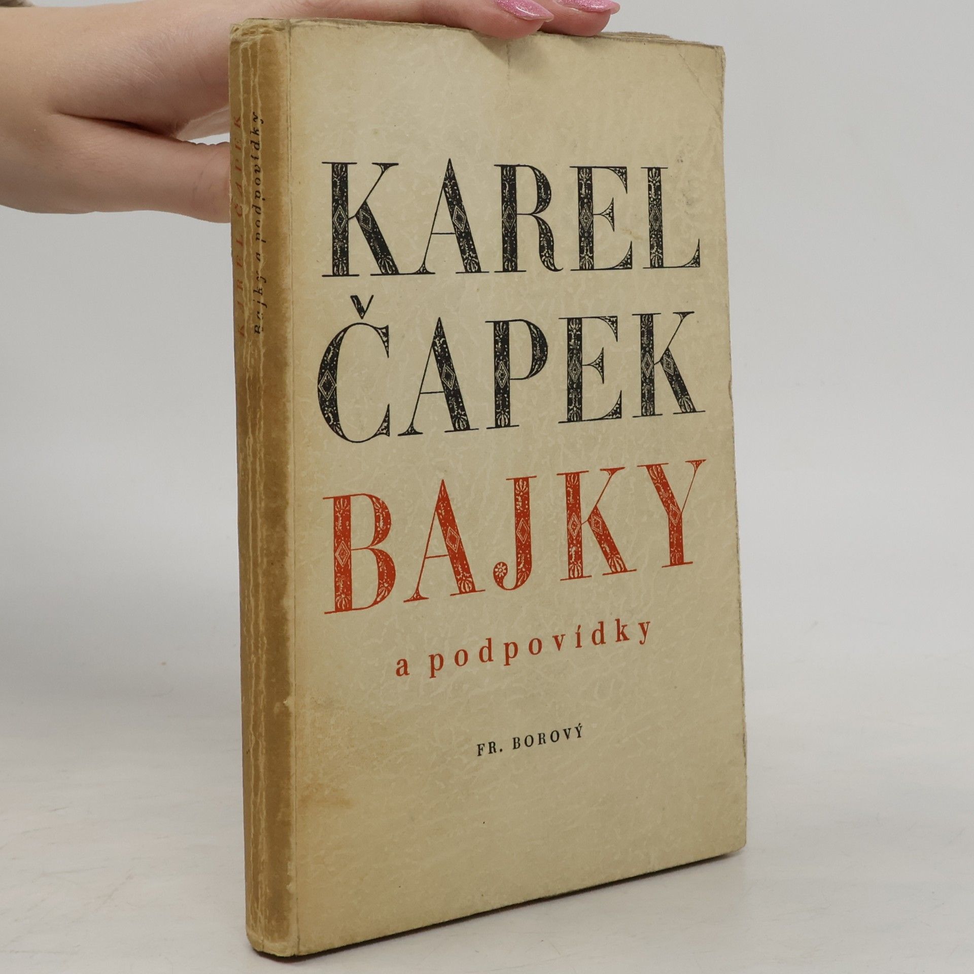 Karel Čapek Bajky a podpovídky