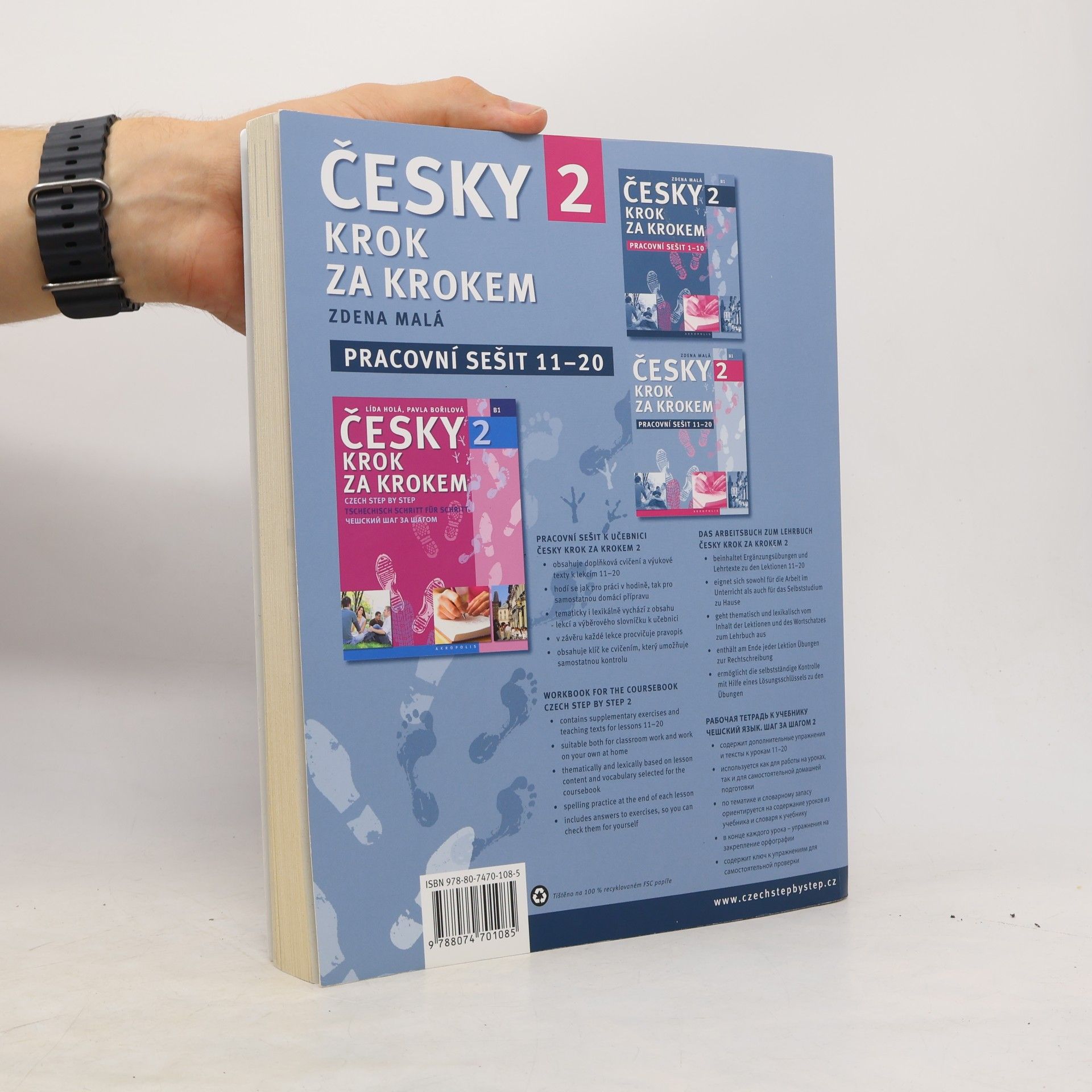 Zdena Malá Česky krok za krokem 2. B1. Pracovní sešit 11-20