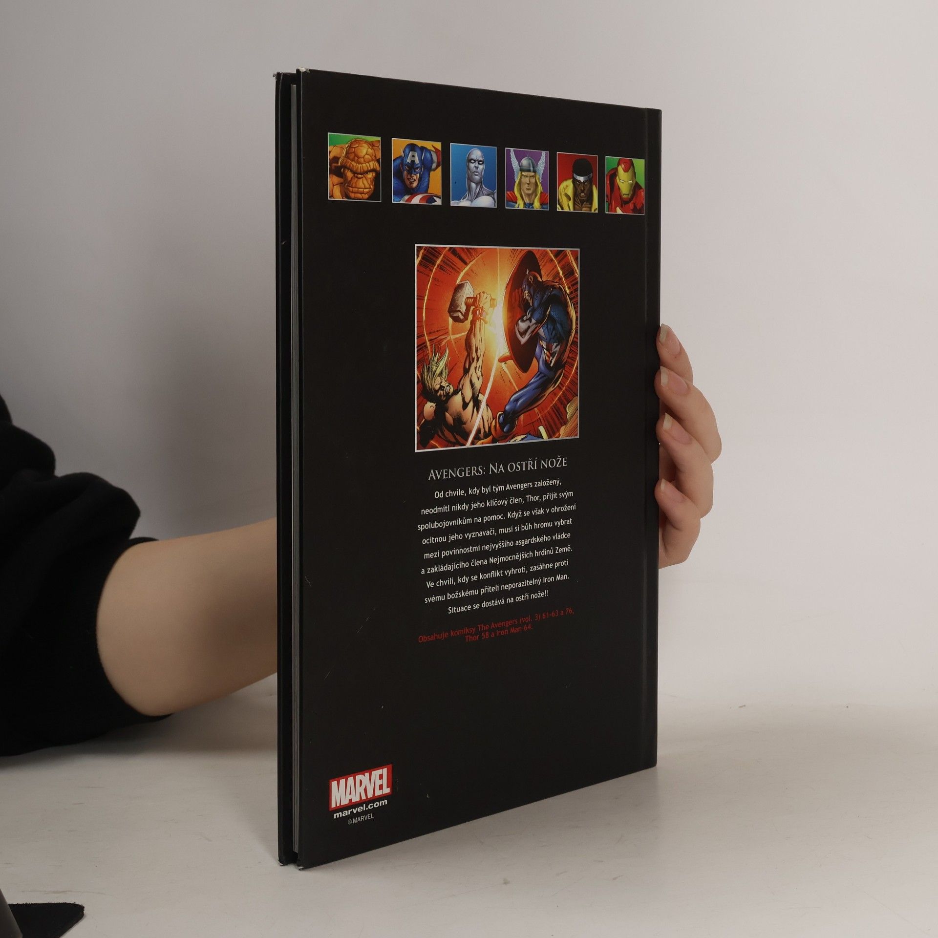 Geoff Johns Ultimátní komiksový komplet 28. Avengers. Na ostří nože