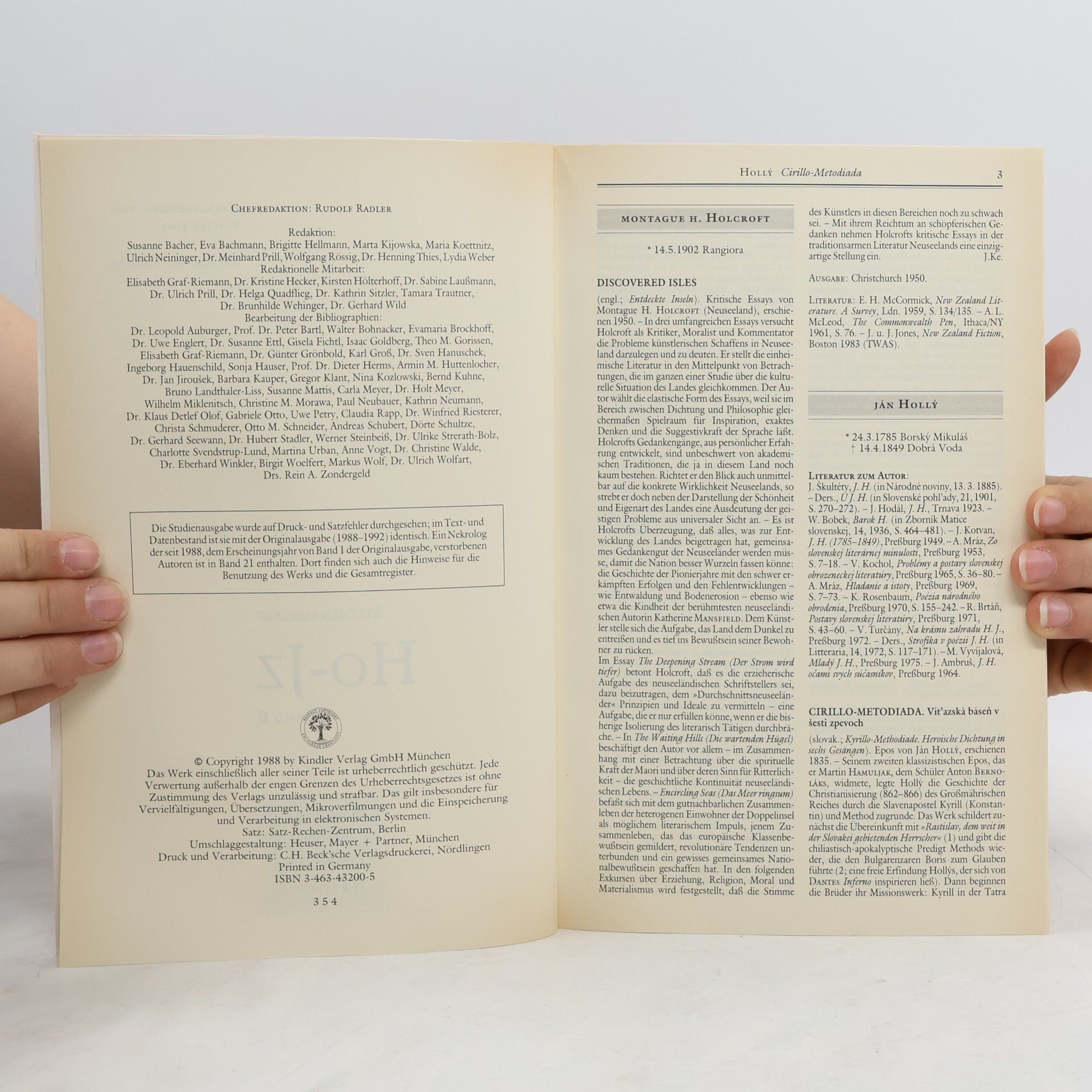 Kolektiv autorů Kindlers Neues Literatur Lexikon 6-10