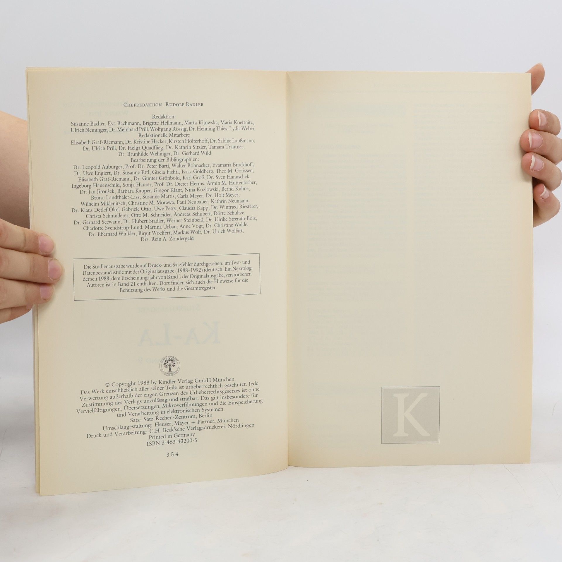 Kolektiv autorů Kindlers Neues Literatur Lexikon 6-10