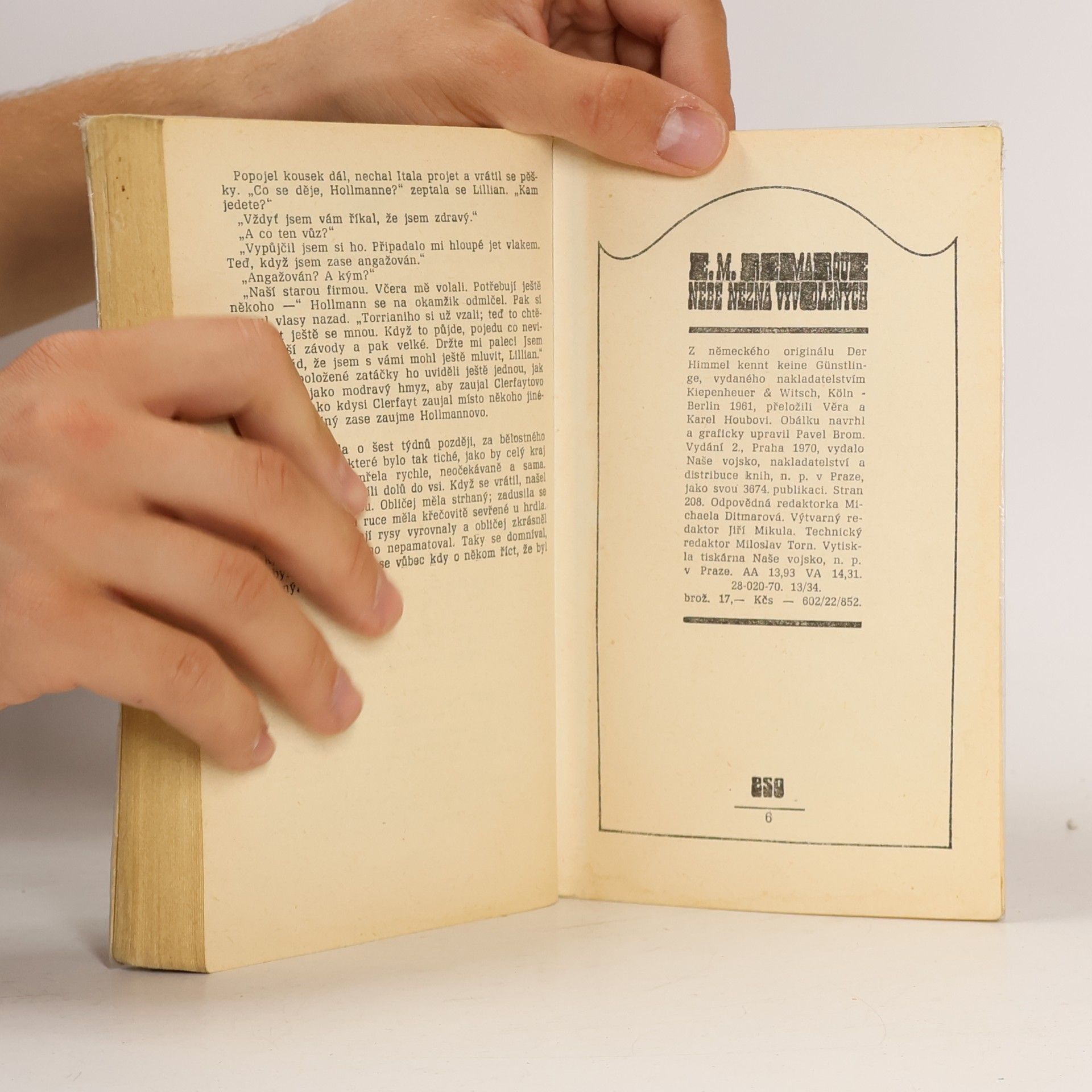 Erich Maria Remarque Nebe nezná vyvolených