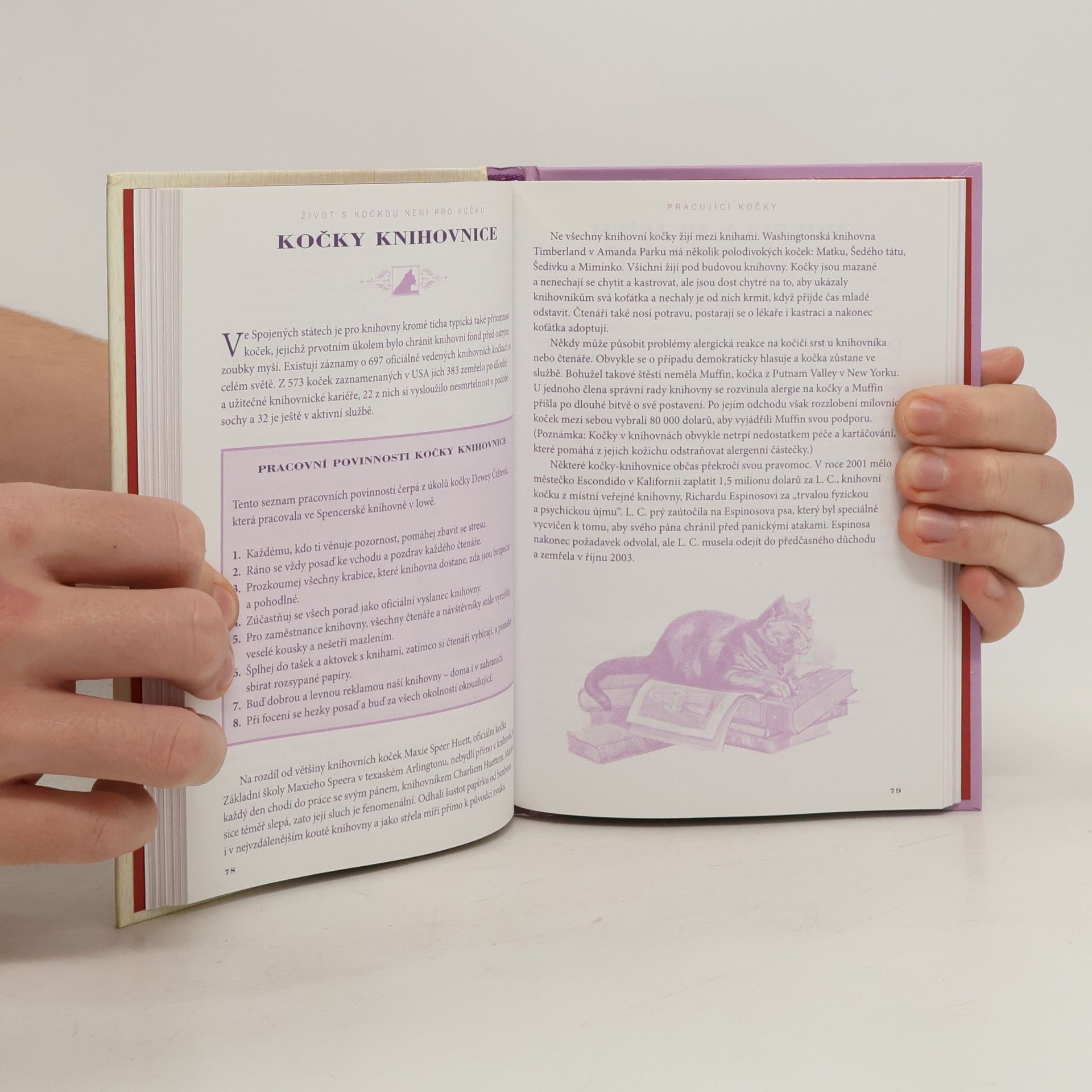 Deborah Robertson Život s kočkou není pro kočku. Kaleidoskop kočičích kuriozit