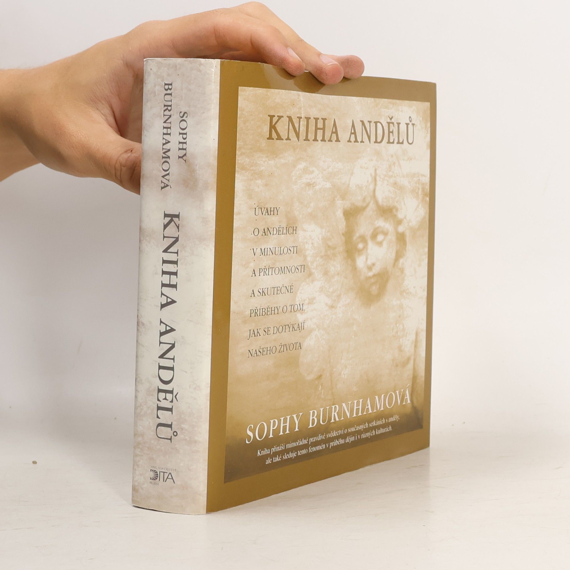 Sophy Burnham Kniha andělů : úvahy o andělích v minulosti a přítomnosti a skutečné příběhy o tom, jak se dotýkají našeho života