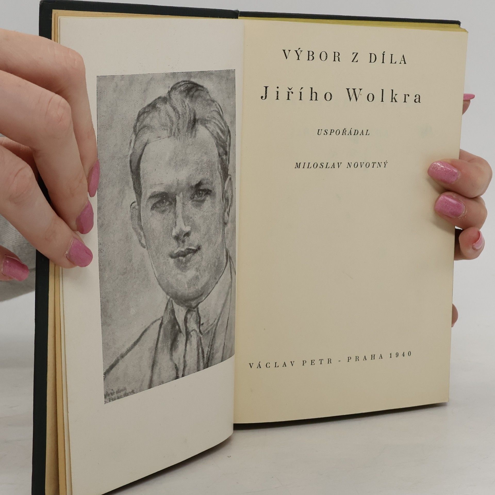 Jiří Wolker Výbor z díla Jiřího Wolkra
