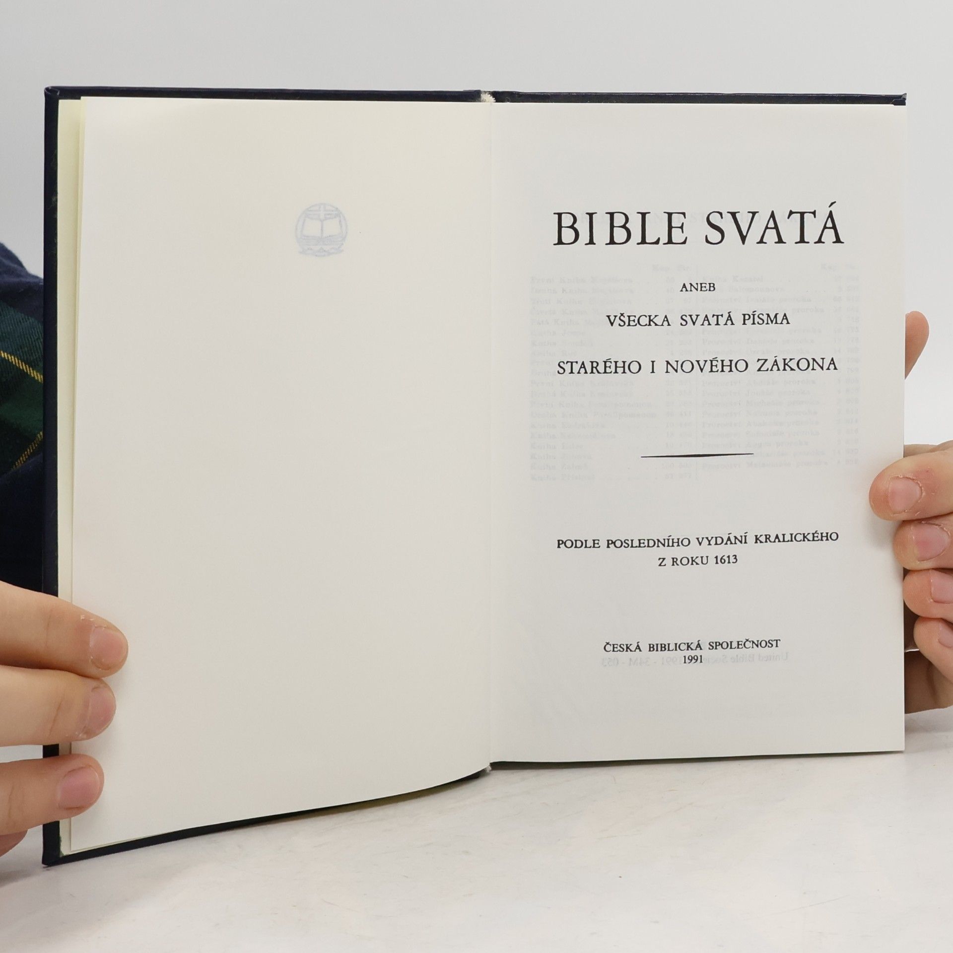Various authors Bible svatá