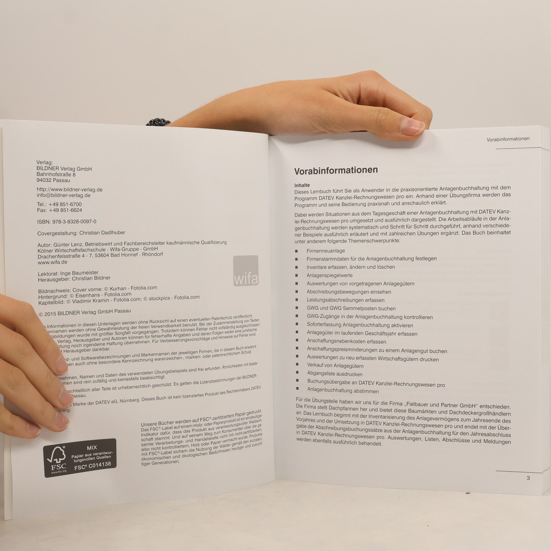 Günter Lenz Praxisnahe Anlagenbuchhaltung mit DATEV Kanzlei-Rechnungswesen Version 2014
