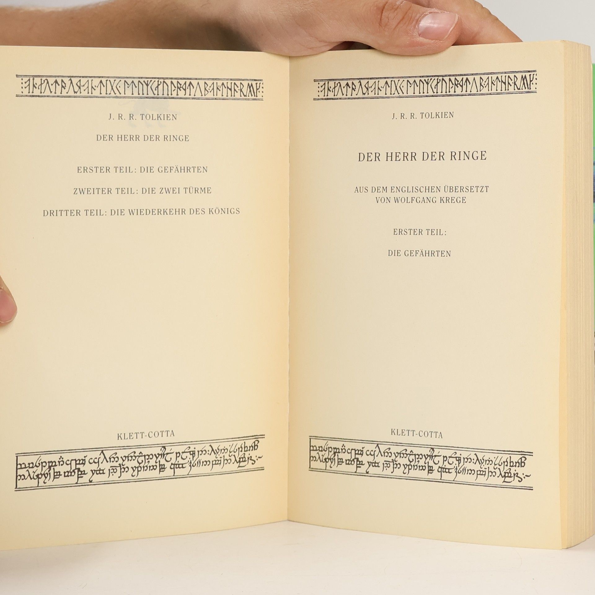 J. R. R. Tolkien Der Herr der Ringe 1-3