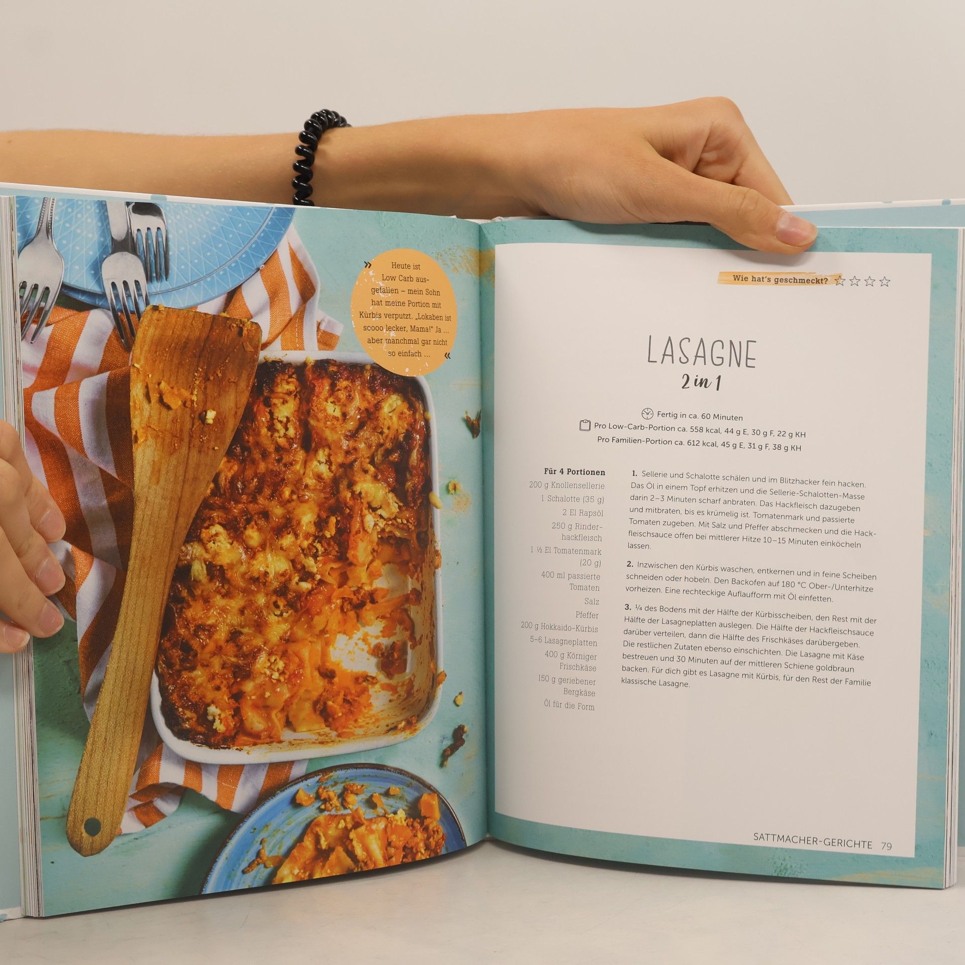 Sarah Schocke Low Carb trotz Familie