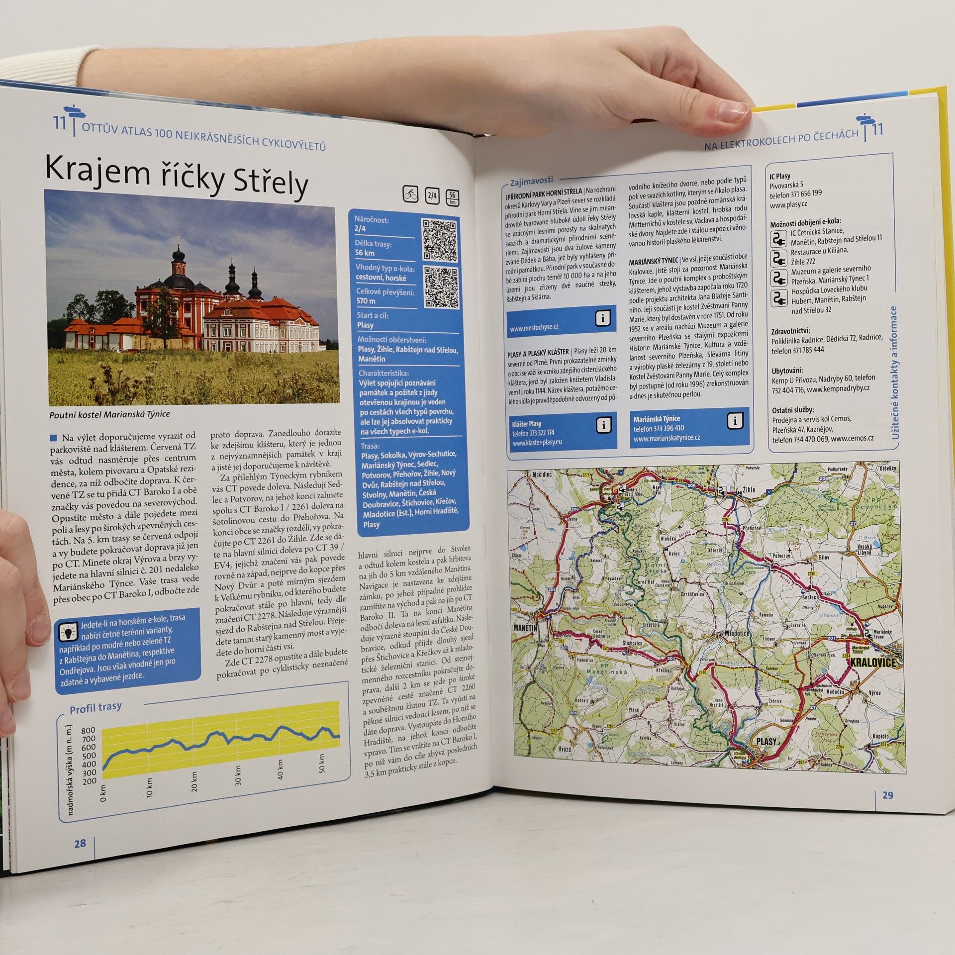 Ivo Paulík Na elektrokolech po Čechách : Ottův atlas