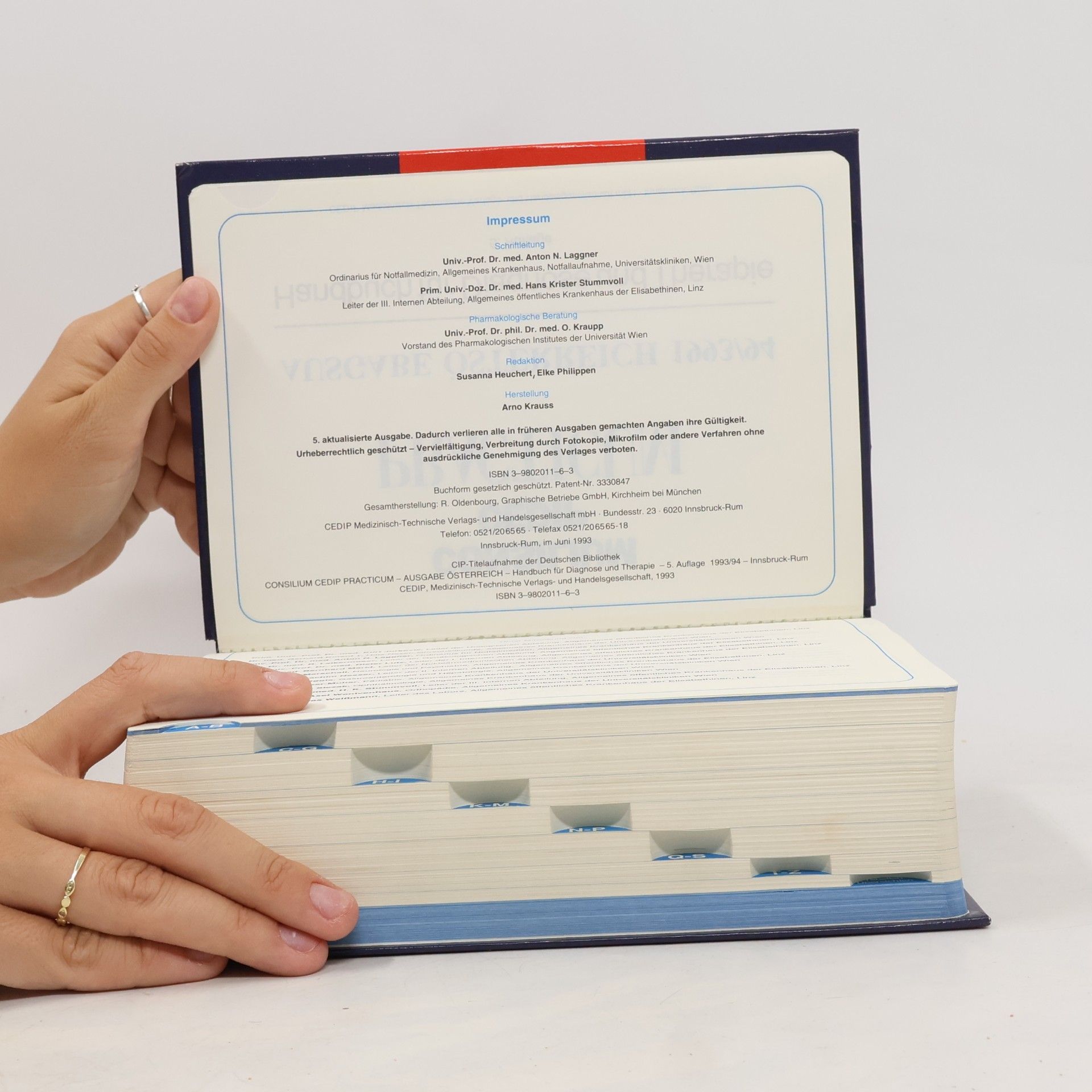Consilium Cedip Practicum - Ausgabe Österreich. Handbuch für Diagnose und Therapie 1993/94