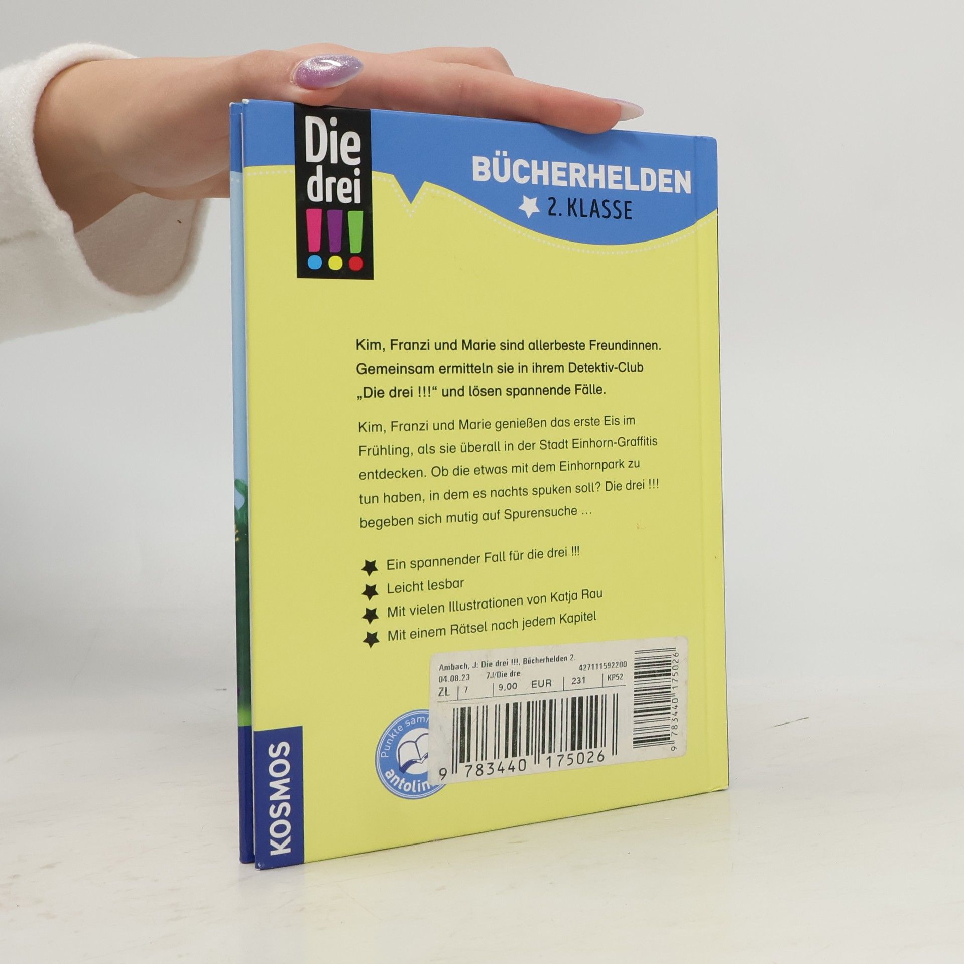 Jule Ambach Die drei !!!, Bücherhelden 2. Klasse, Rettet die Einhörner!