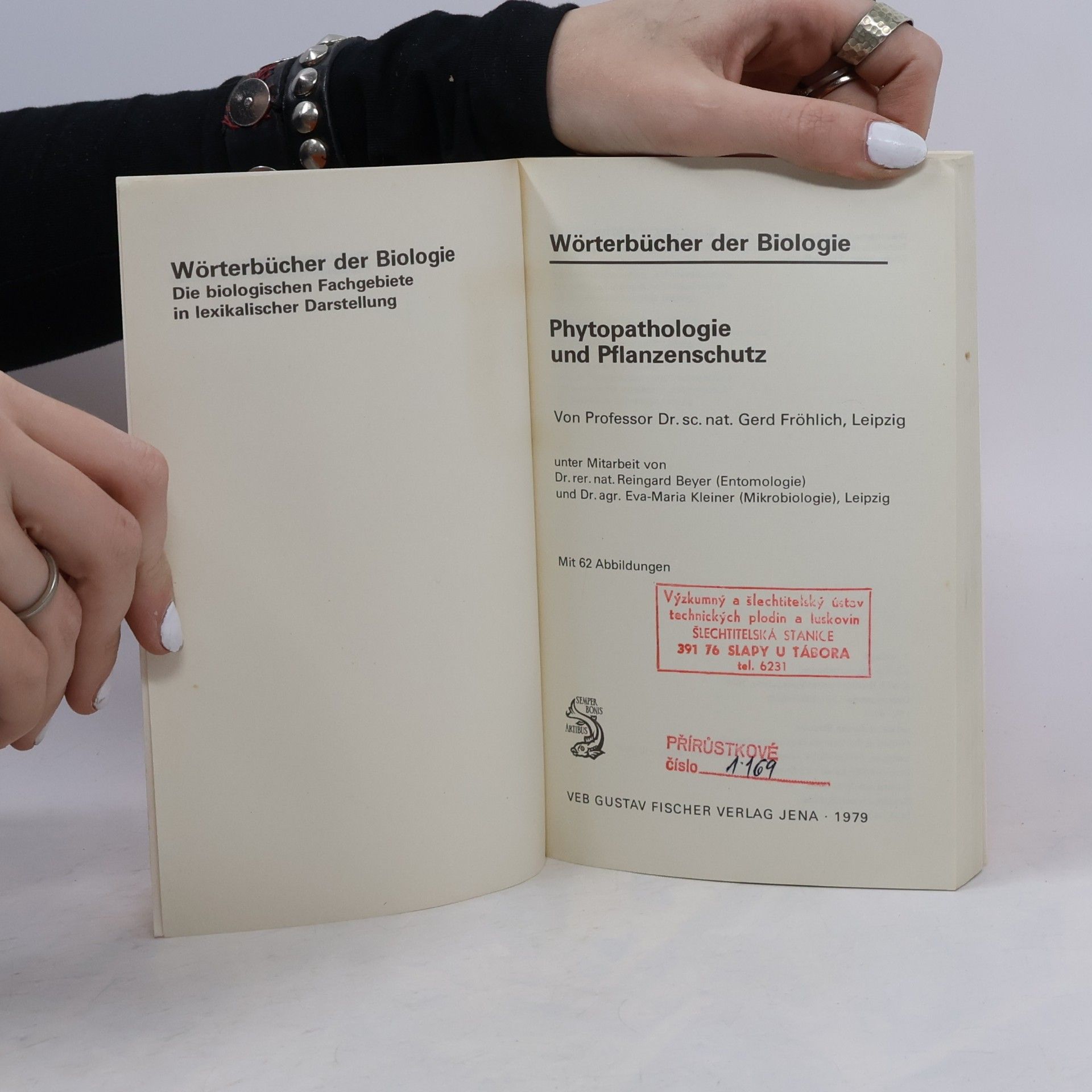 Elisabeth Illert Phytopathologie und Pflanzenschutz