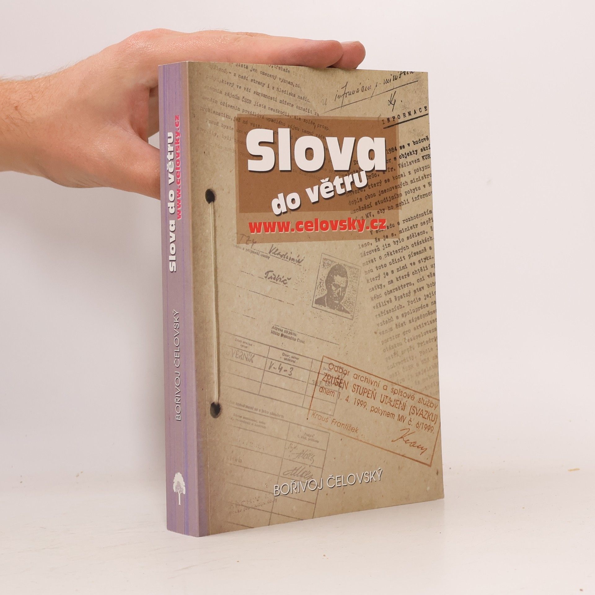 Bořivoj Čelovský Slova do větru