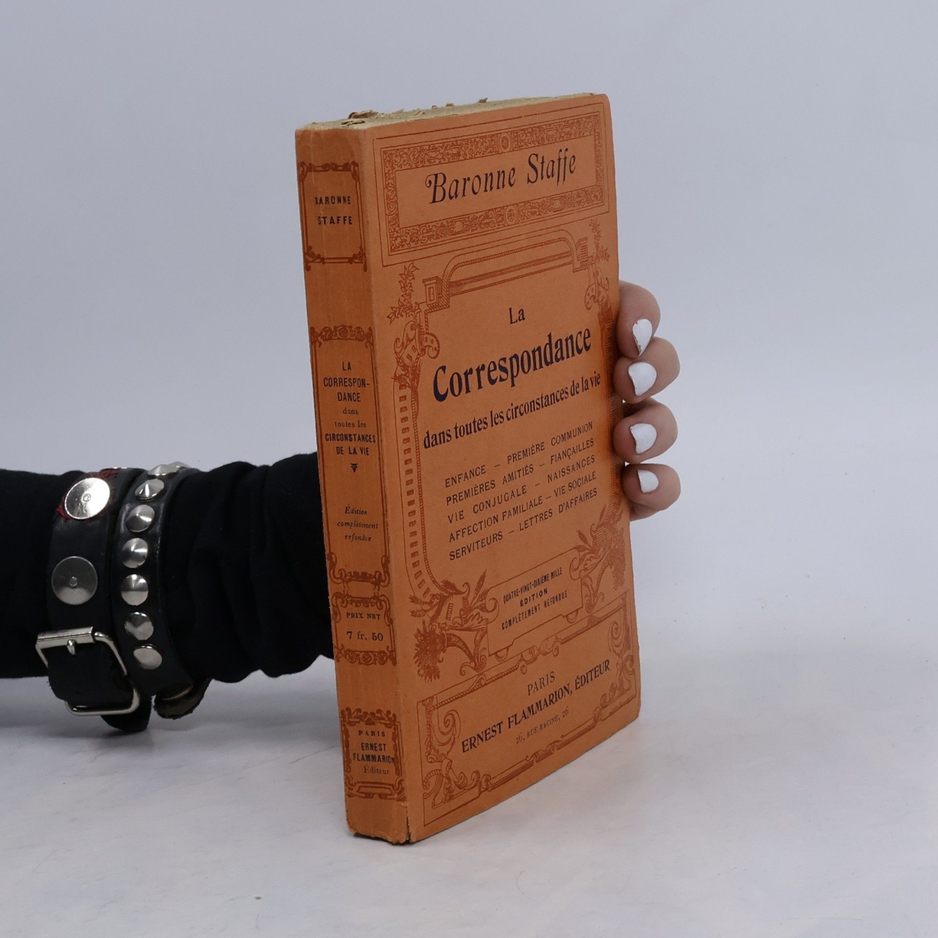 Baronne Staffe La Correspondance