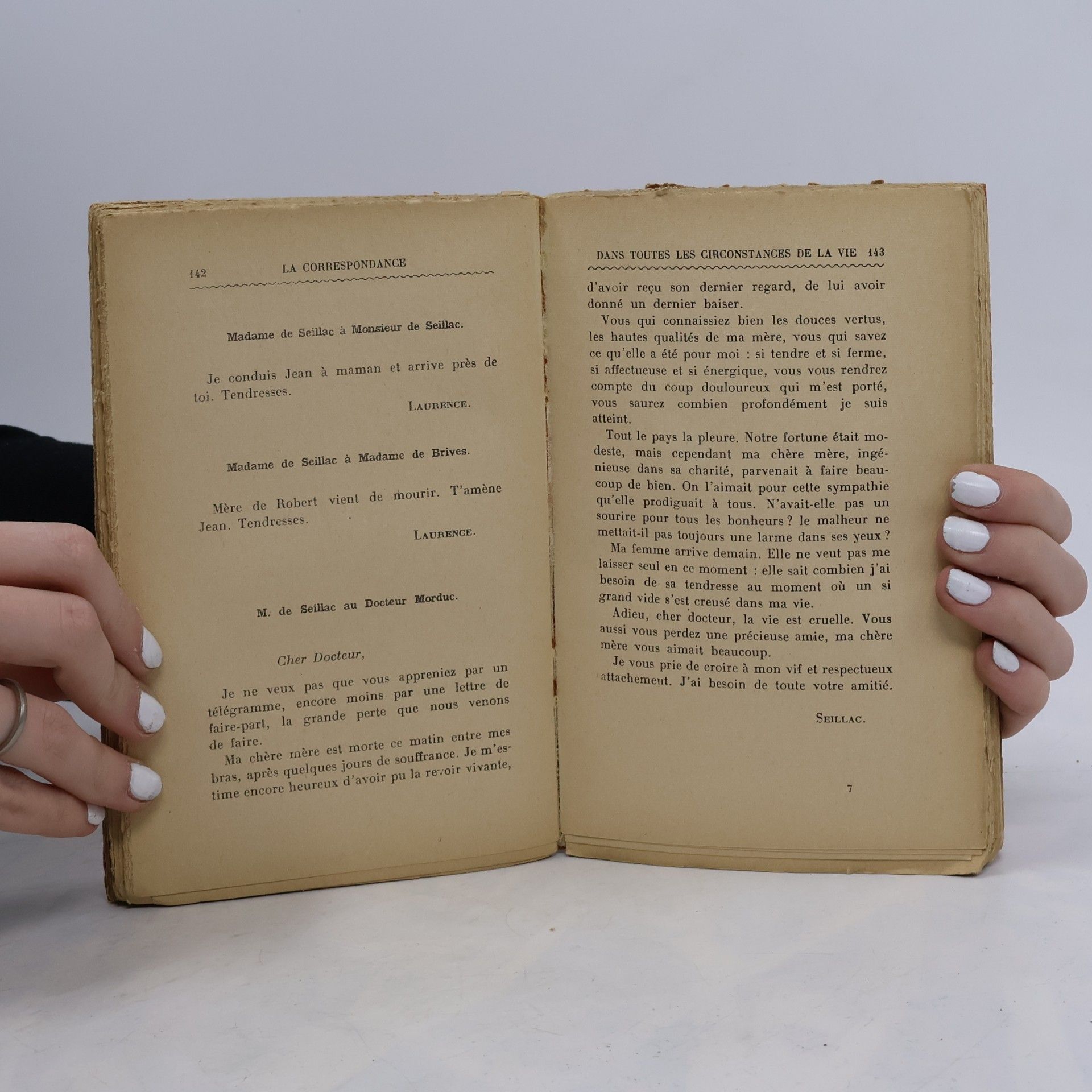 Baronne Staffe La Correspondance