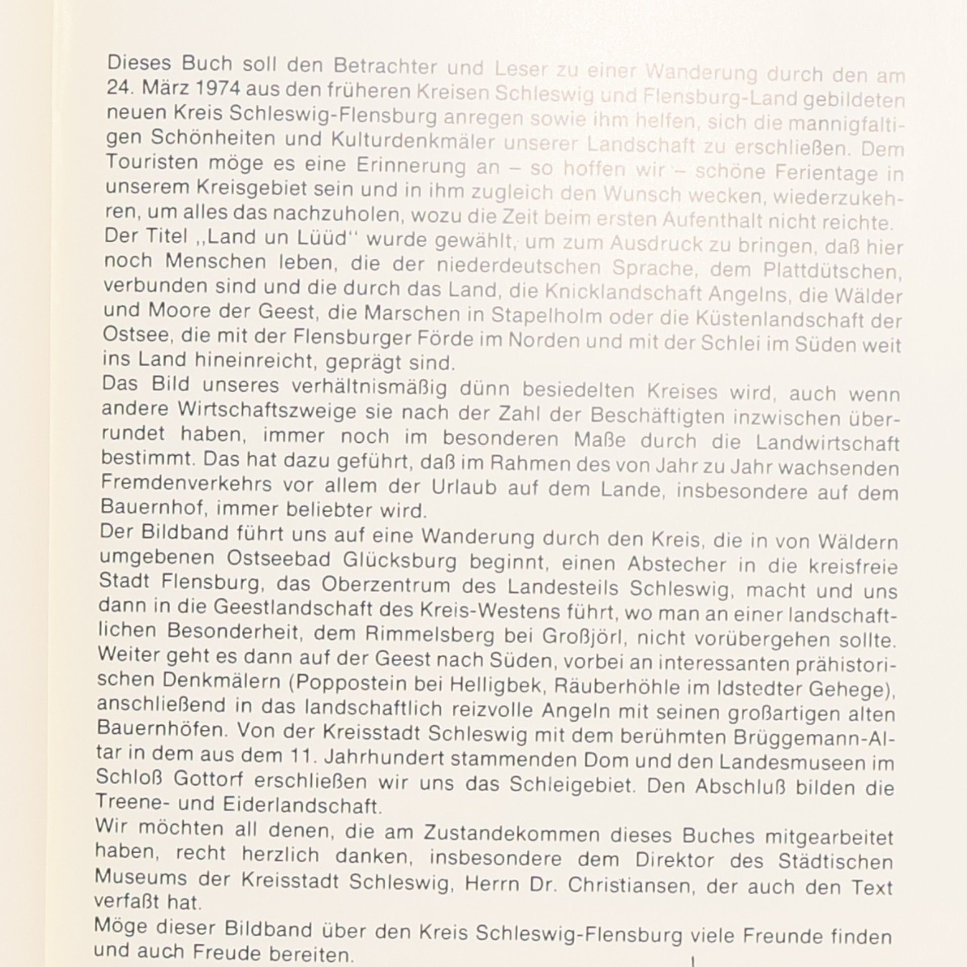 Dr. Korthals Land un Lüüd
