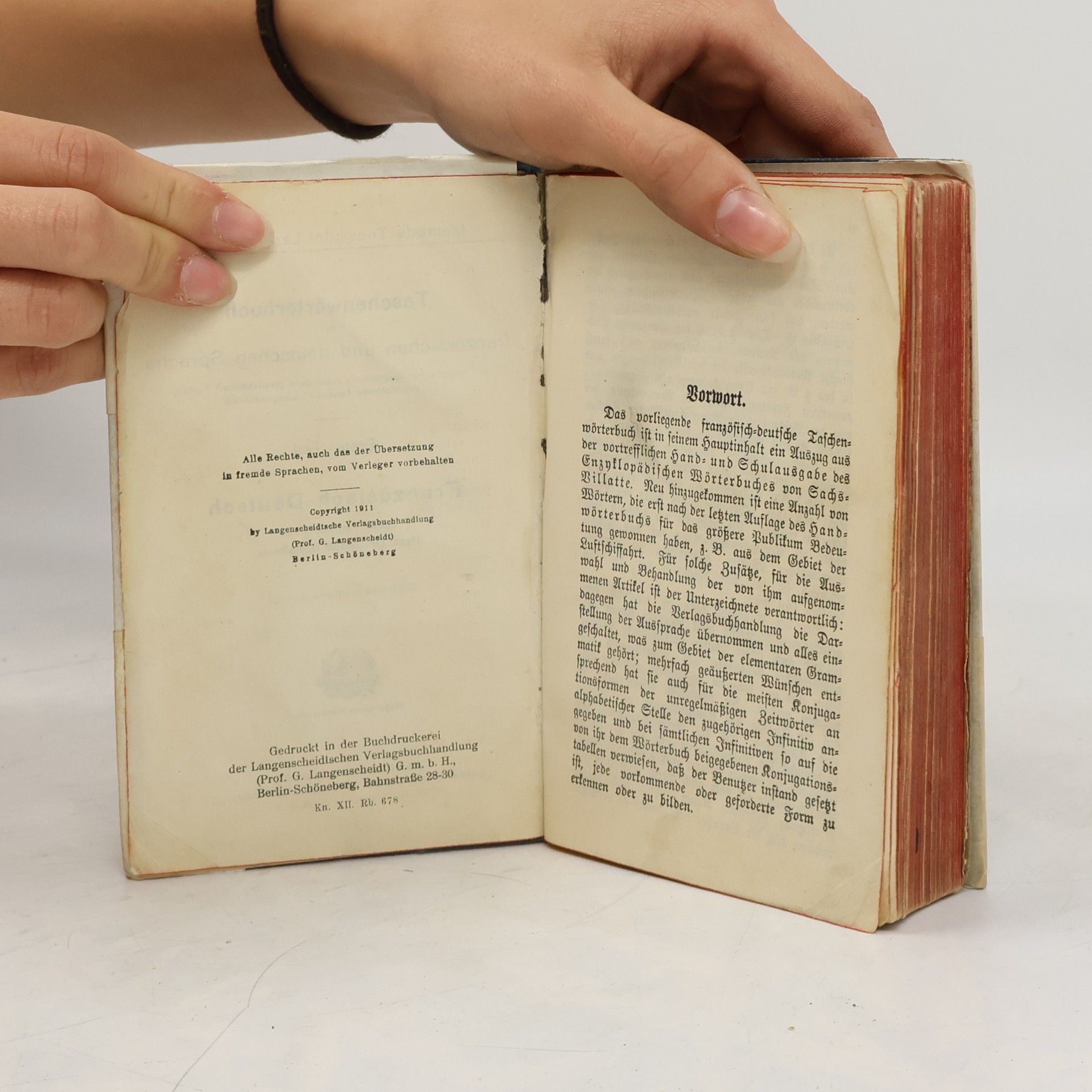 Sachs-Villatte Taschenwörterbuch