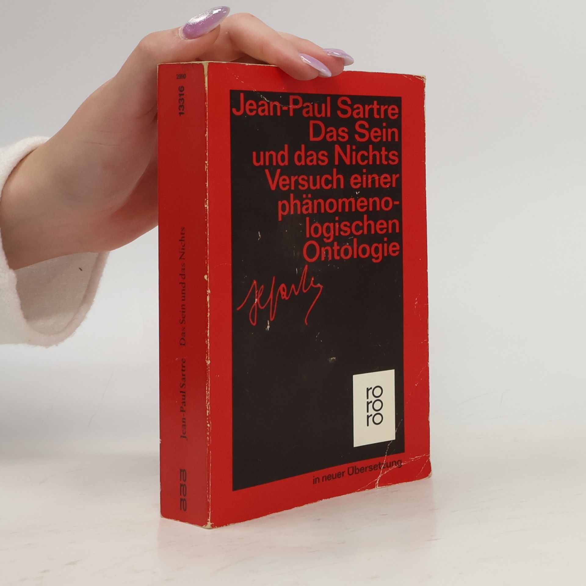 Jean-Paul Sartre Das Sein und das Nichts