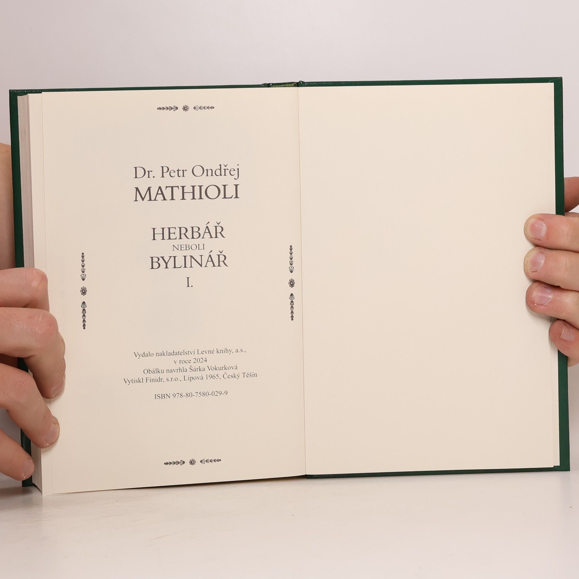 Petr Ondřej Mathioli Herbář neboli Bylinář I -III.