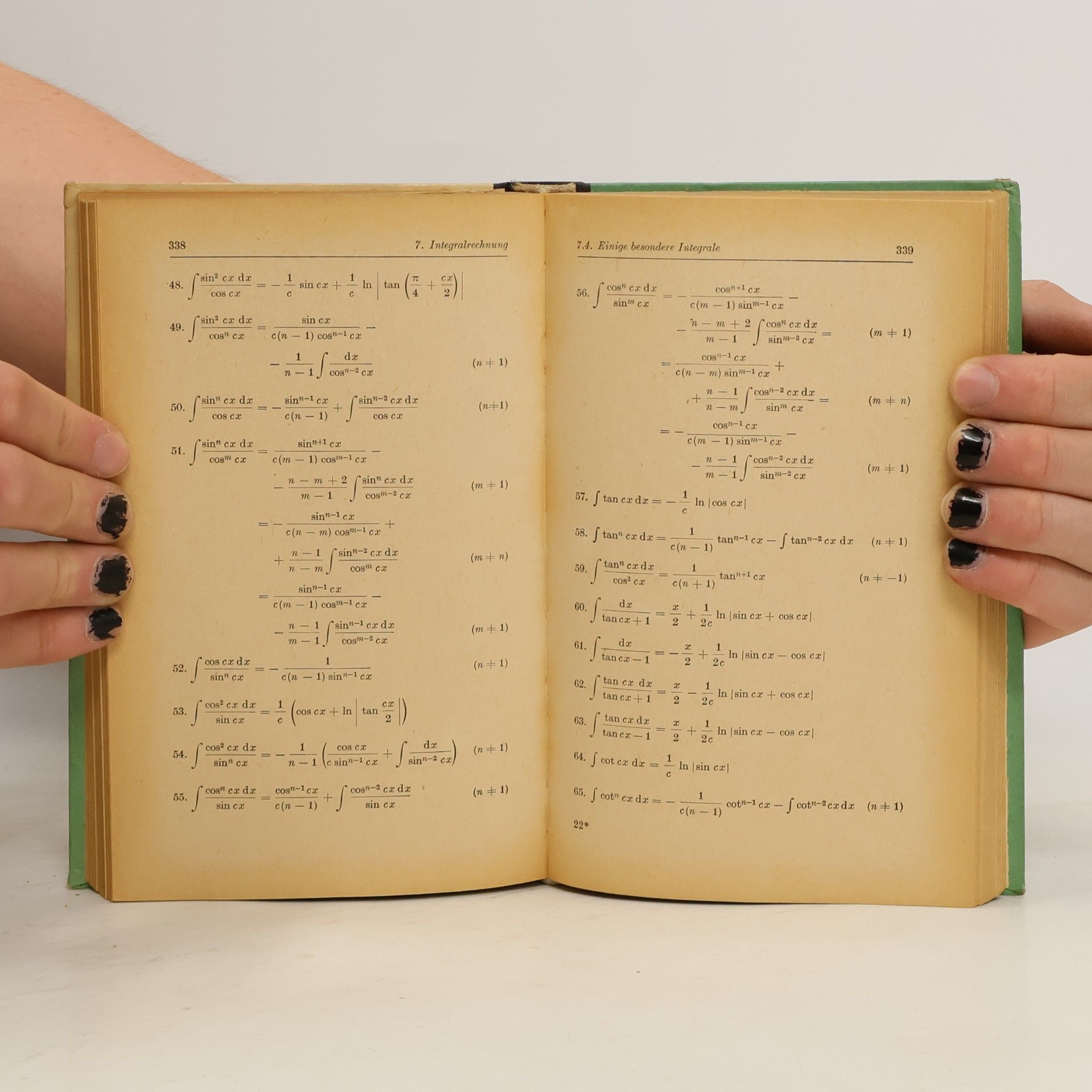 Bartsch Mathematische Formeln