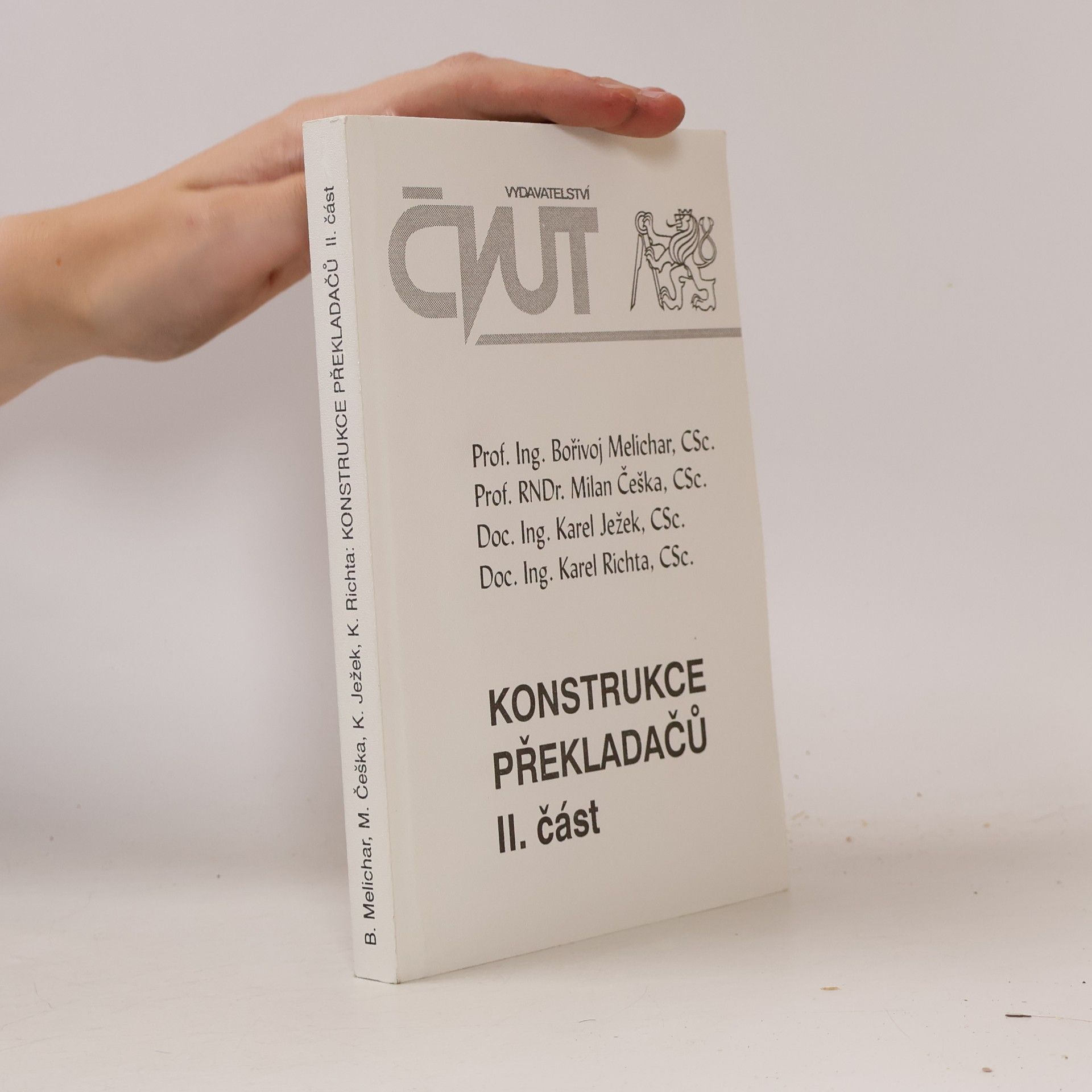 Various authors Konstrukce překladačů II. část