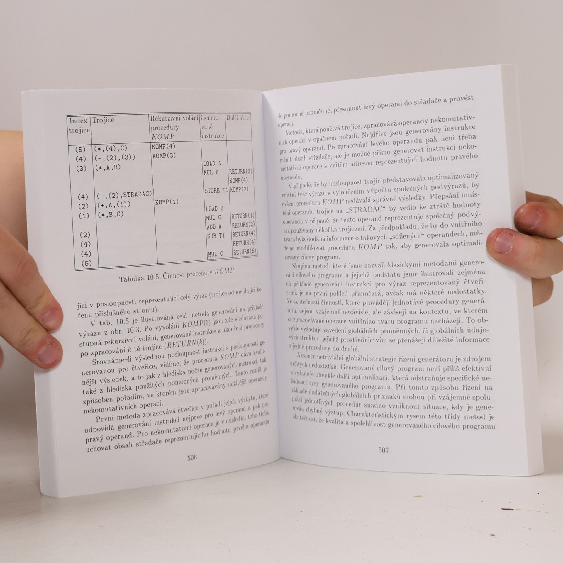 Autorenkollektiv Konstrukce překladačů II. část