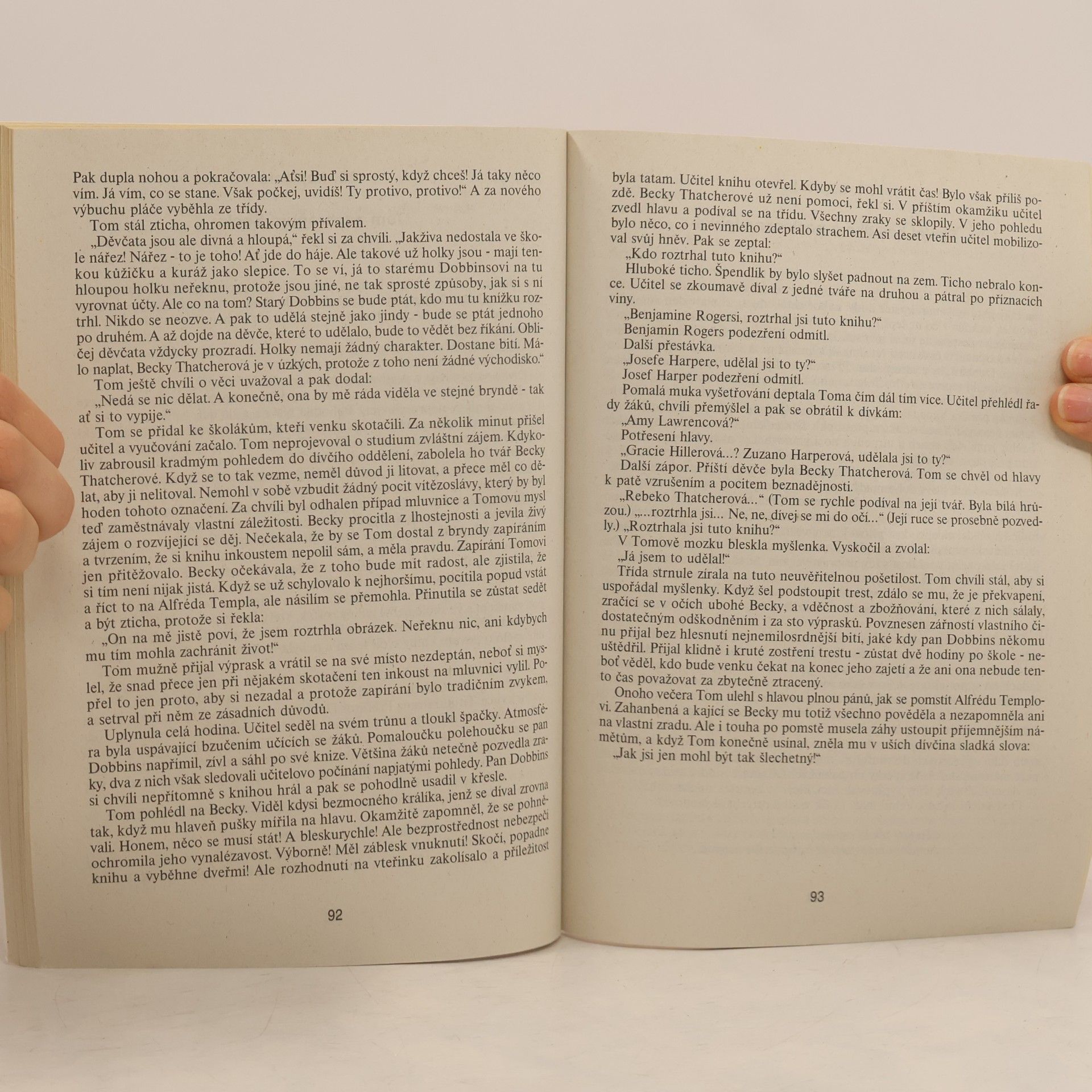 Mark Twain Dobrodružství Toma Sawyera