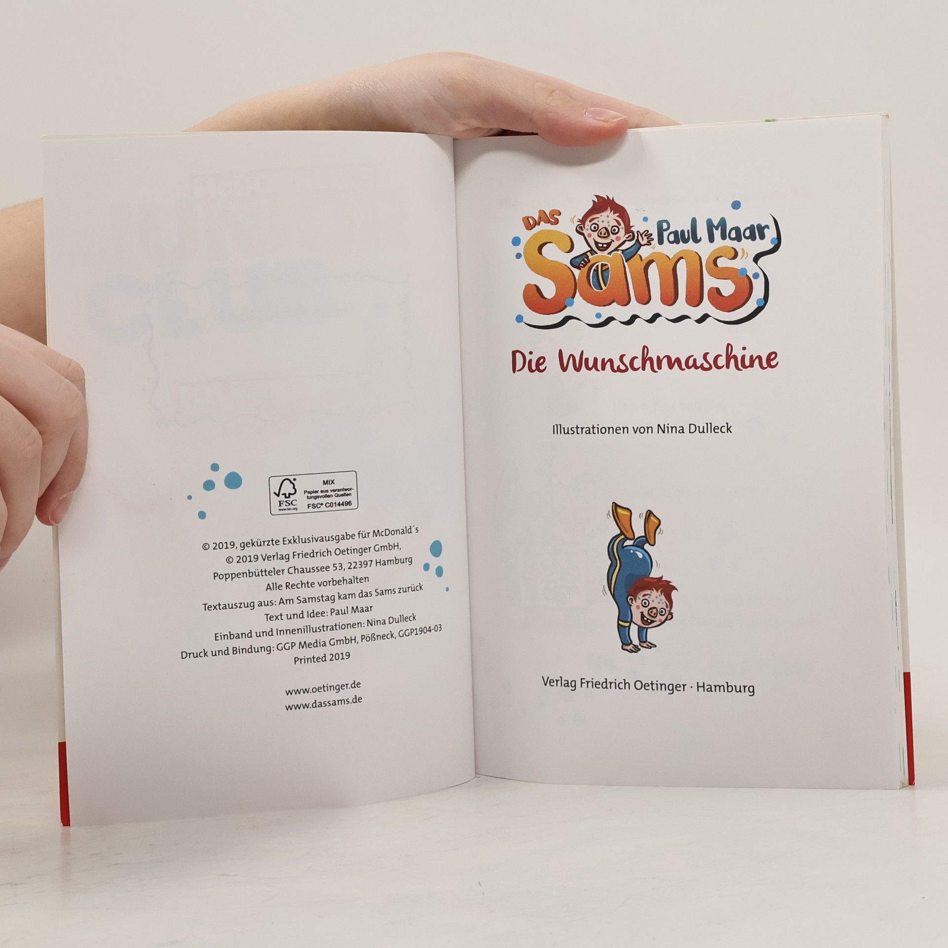 Paul Maar Das Sams und die Wunschmaschine