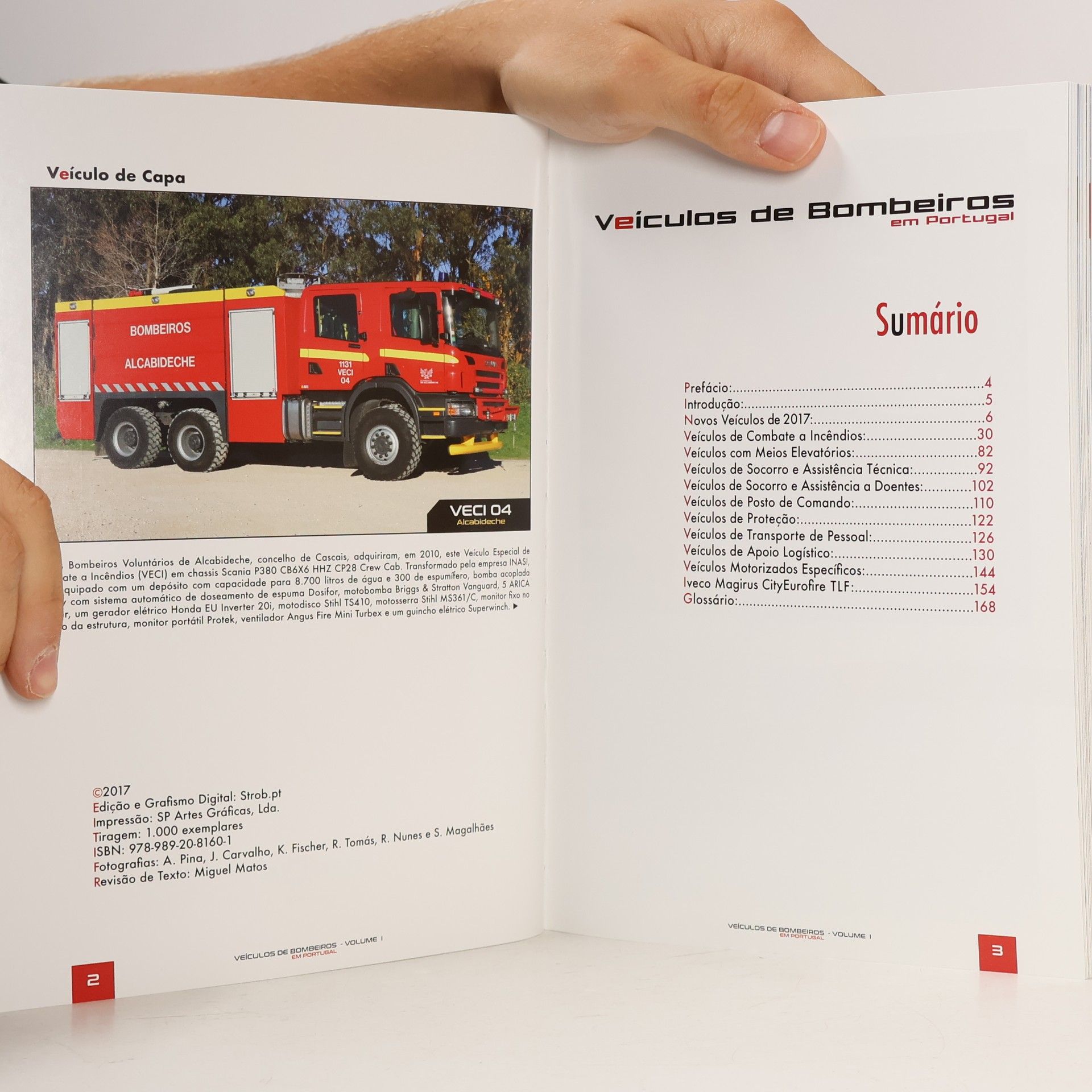 A. Pina Veículos de Bombeiros - Volume I em Portugal