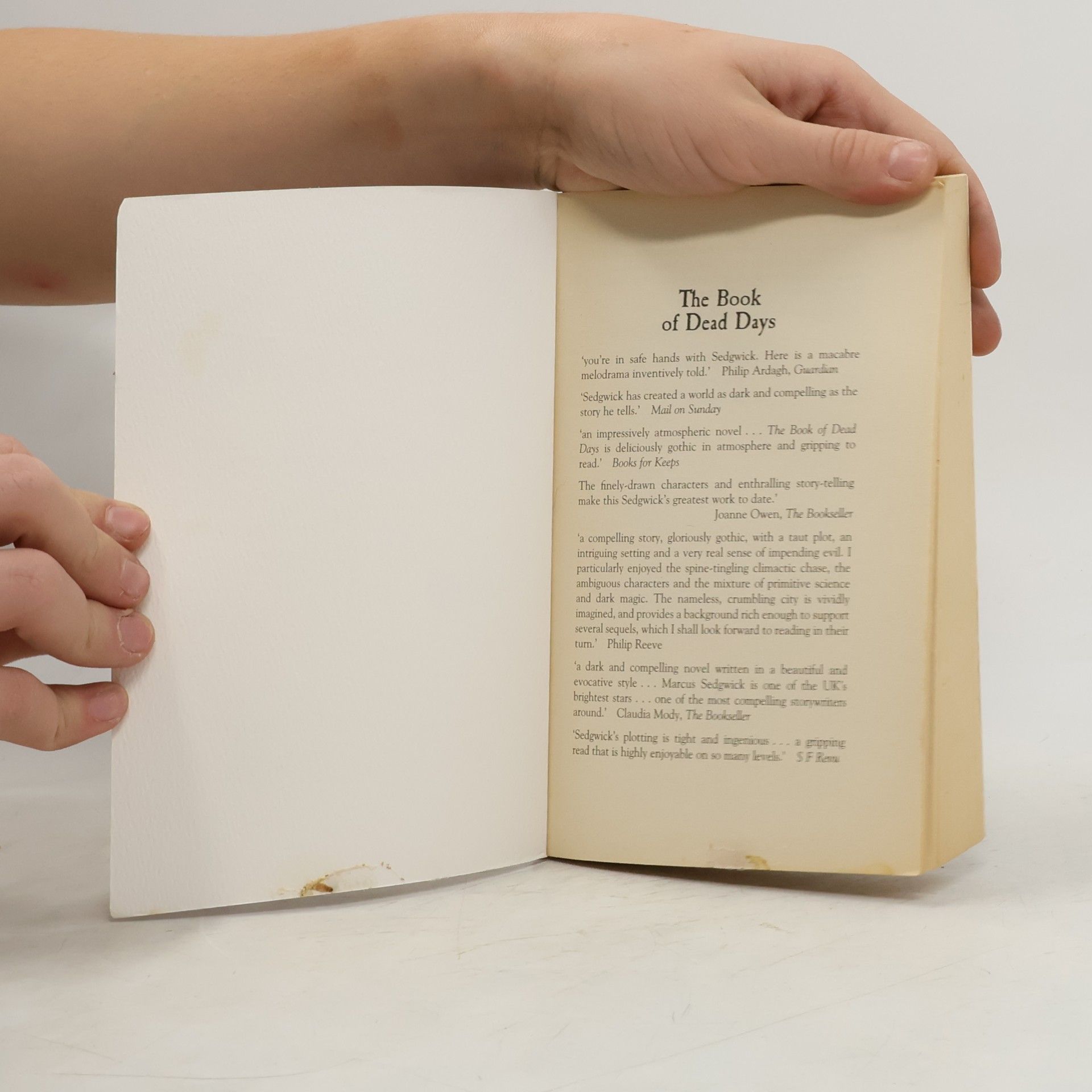 Marcus Sedgwick The Book of Dead Days