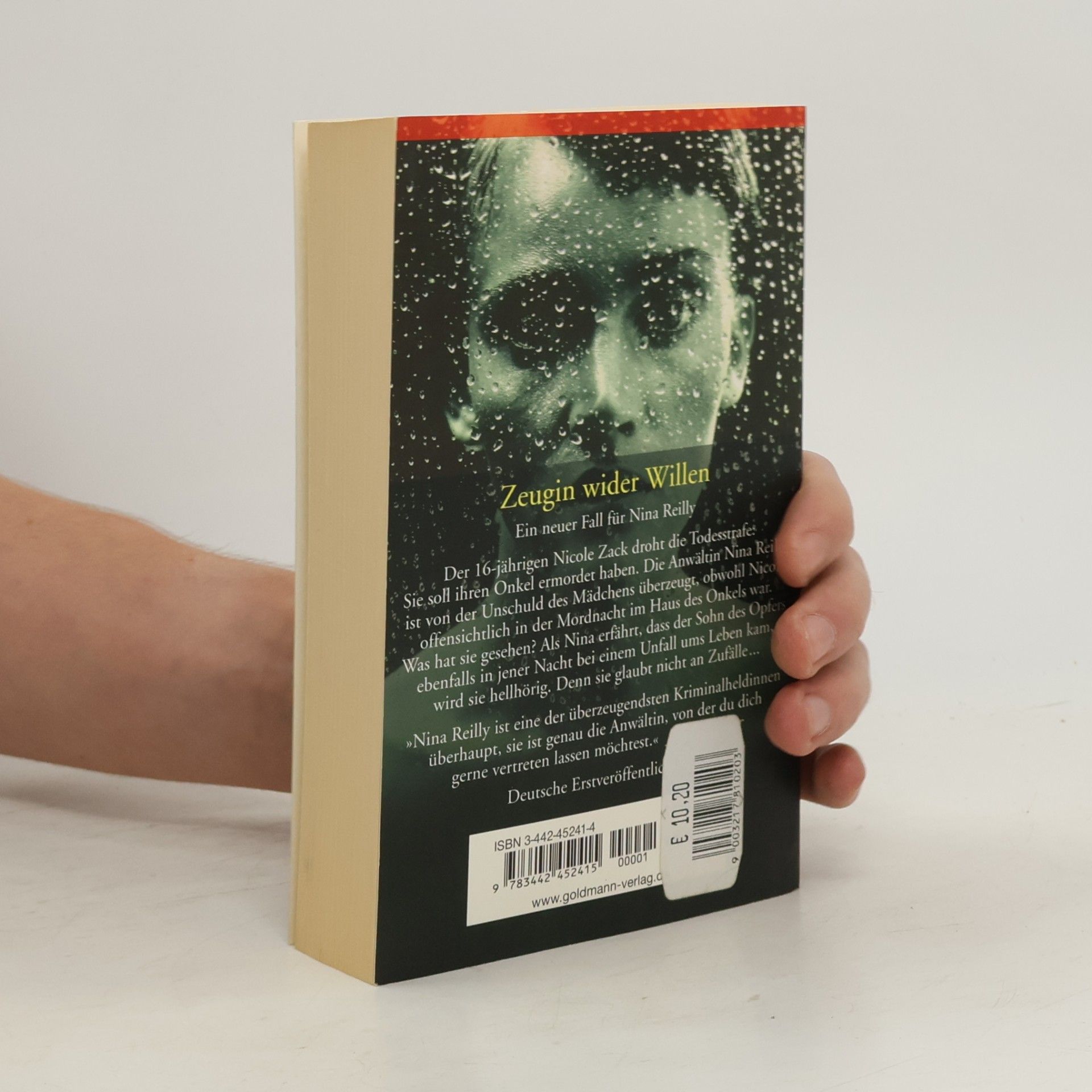 Perri O. Shaughnessy Zeugin wider Willen. Roman. Aus d. Amerikan. v. Ulrike Röska