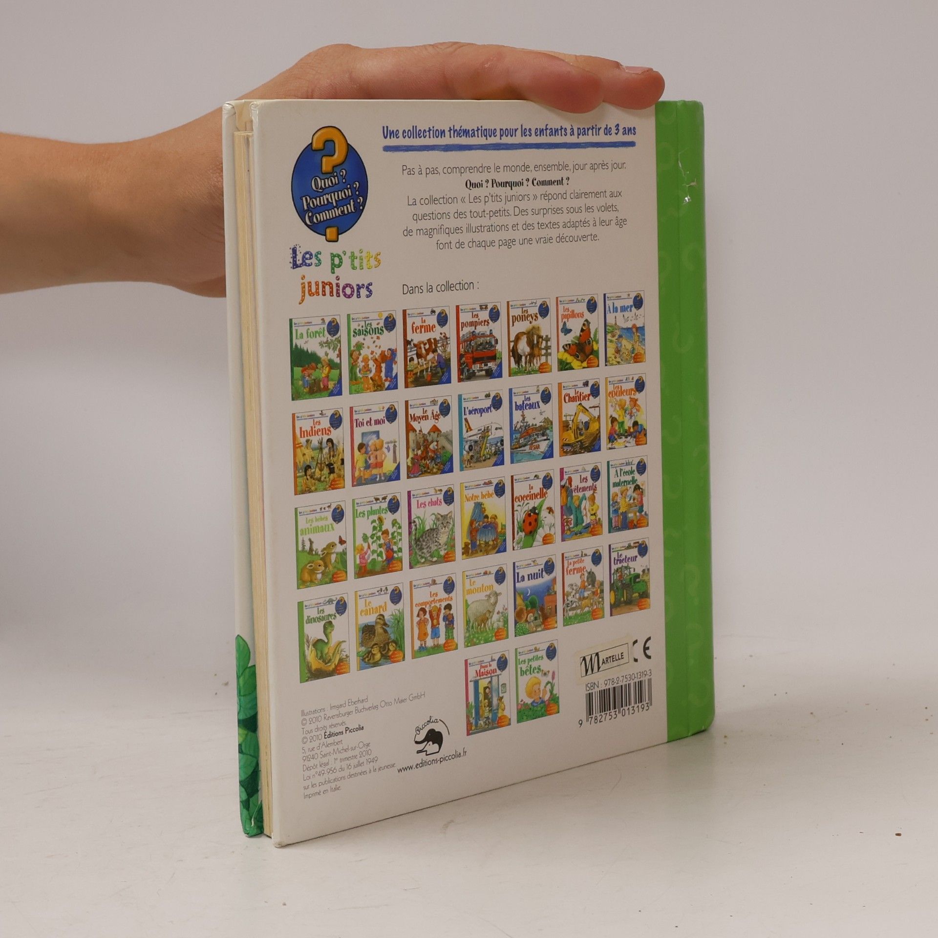 Irmgard Eberhard Les petites bêtes