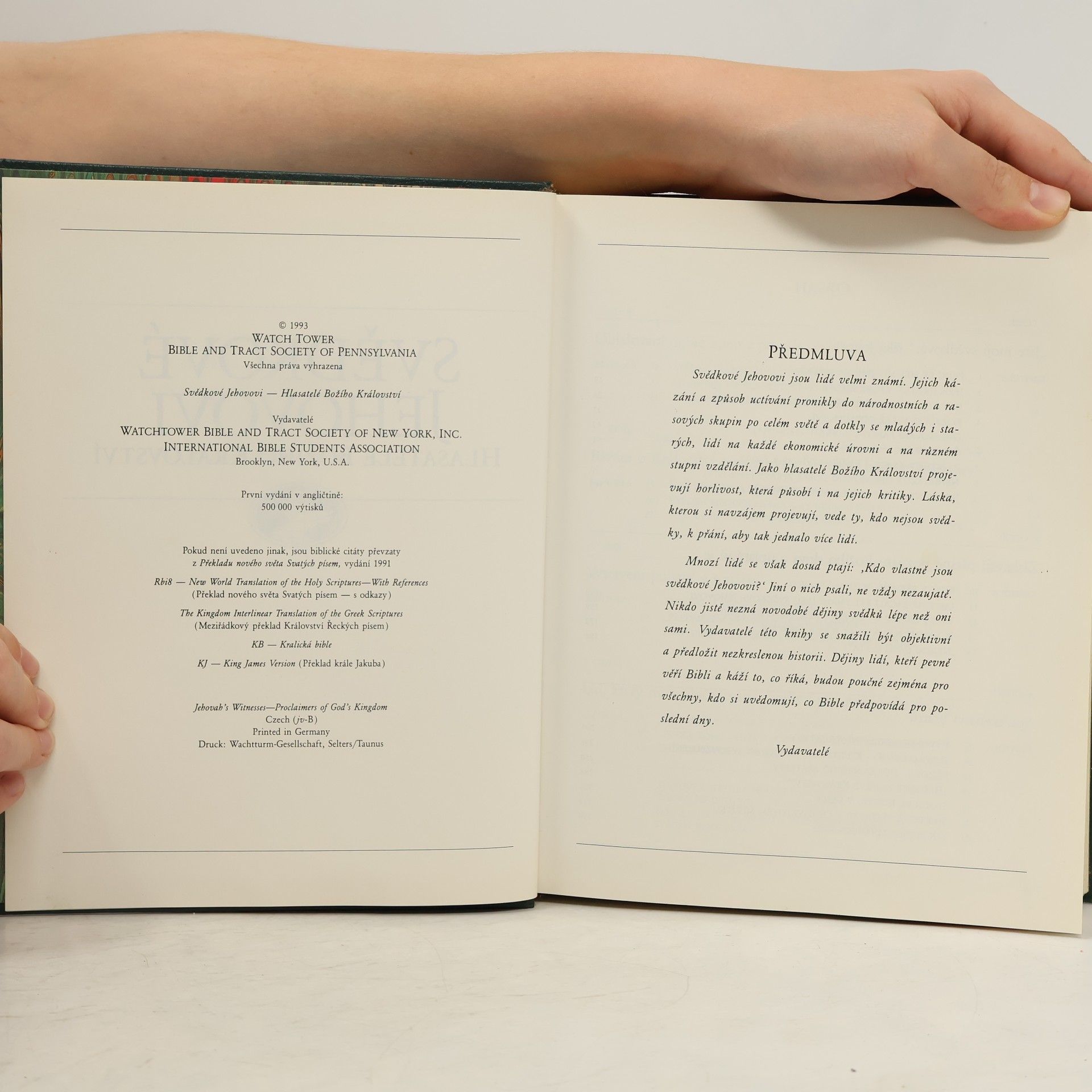 Various authors Svědkové Jehovovi. Hlasatelé Božího Království