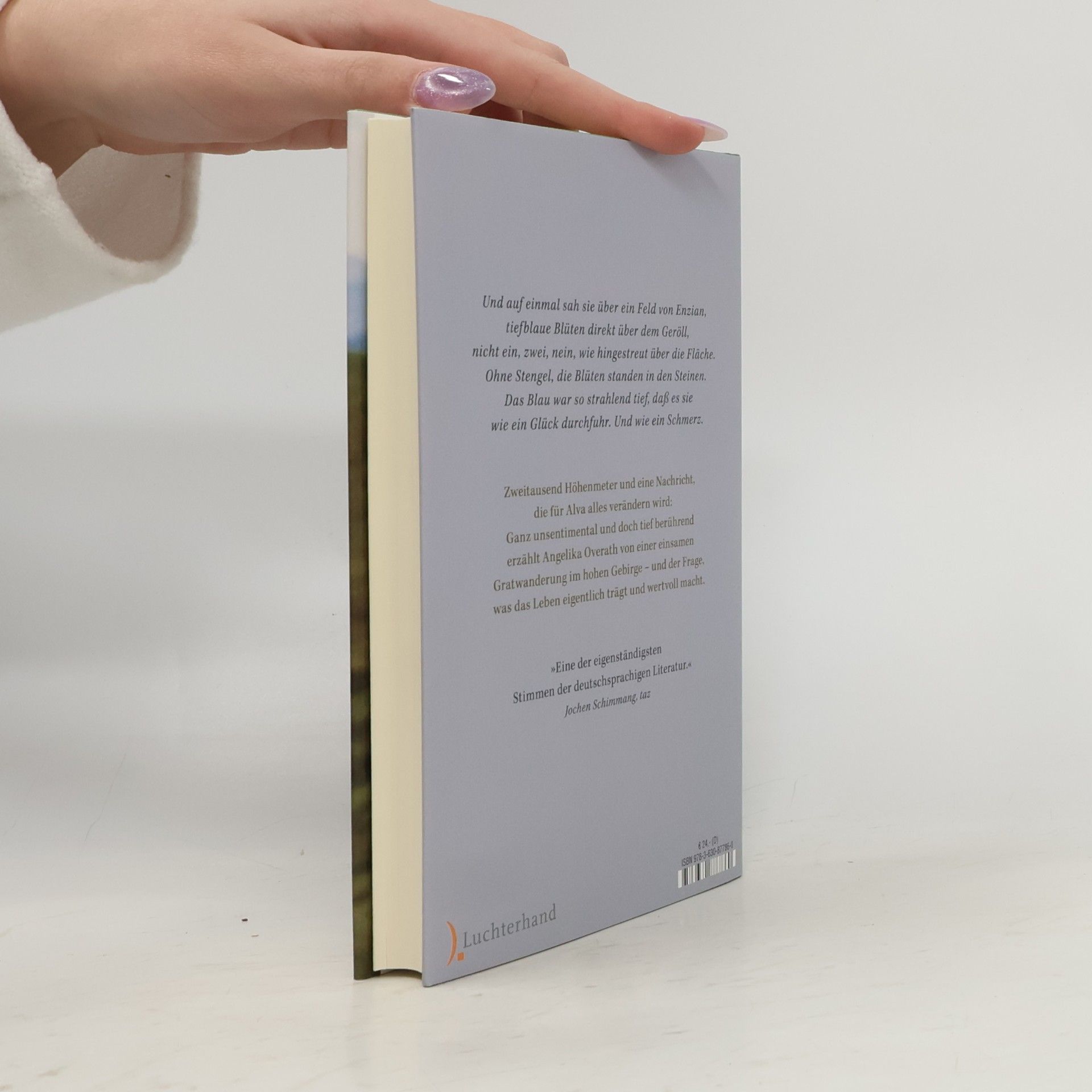 Angelika Overath Calanda oder Alvas Antwort: Roman