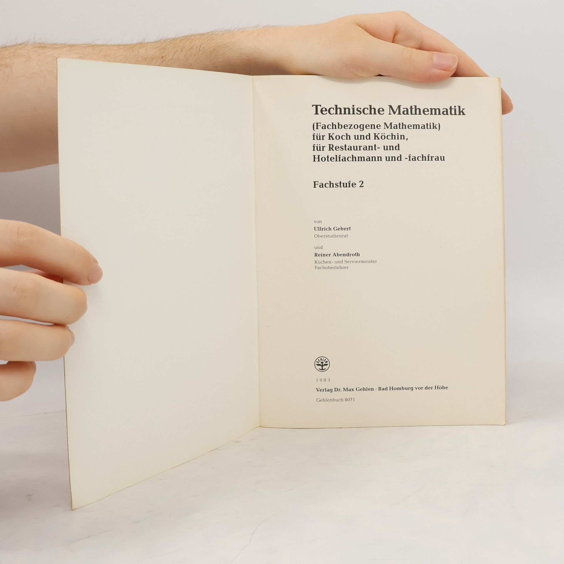 Gebert Technische Mathematik