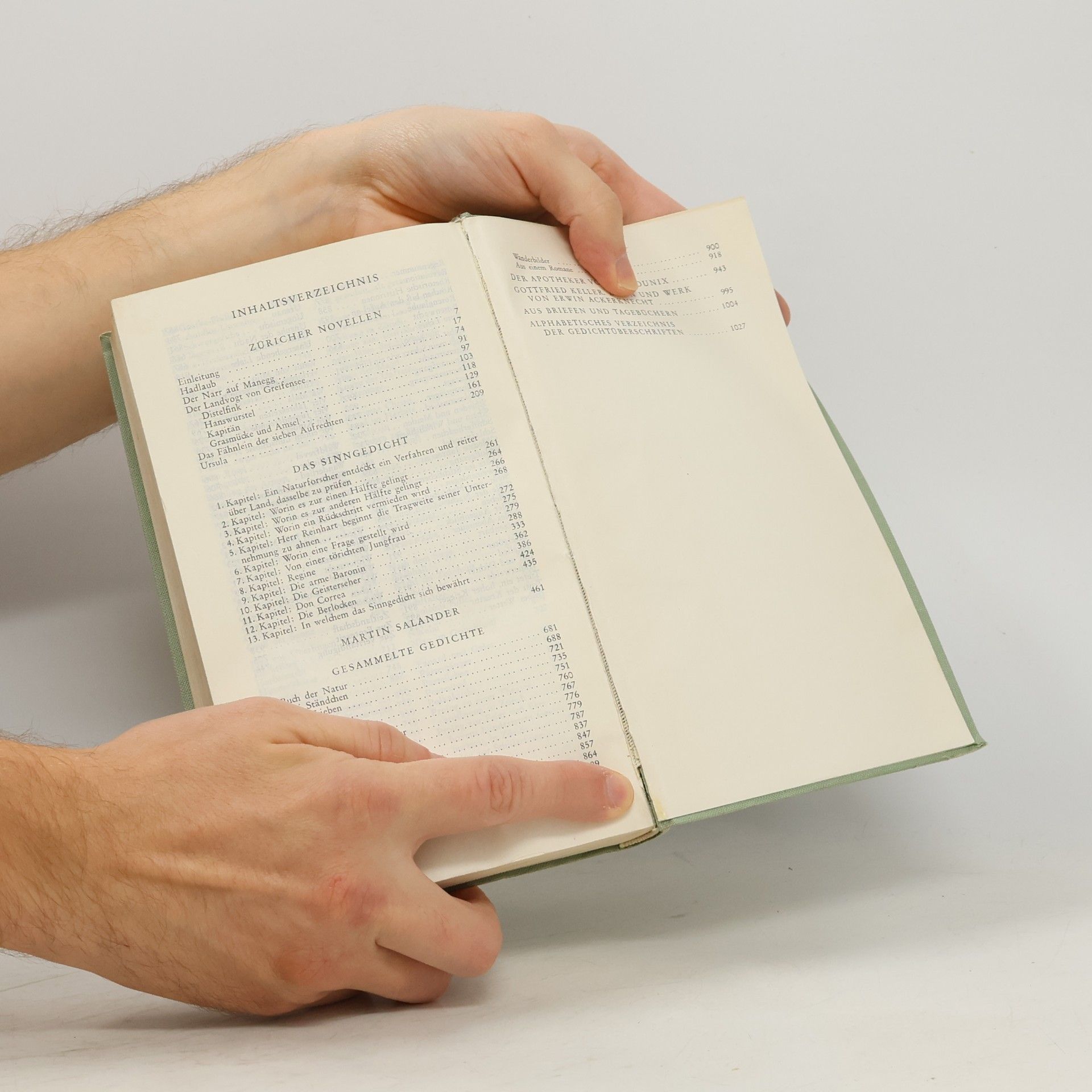 Gottfried Keller Sämtliche Werke II