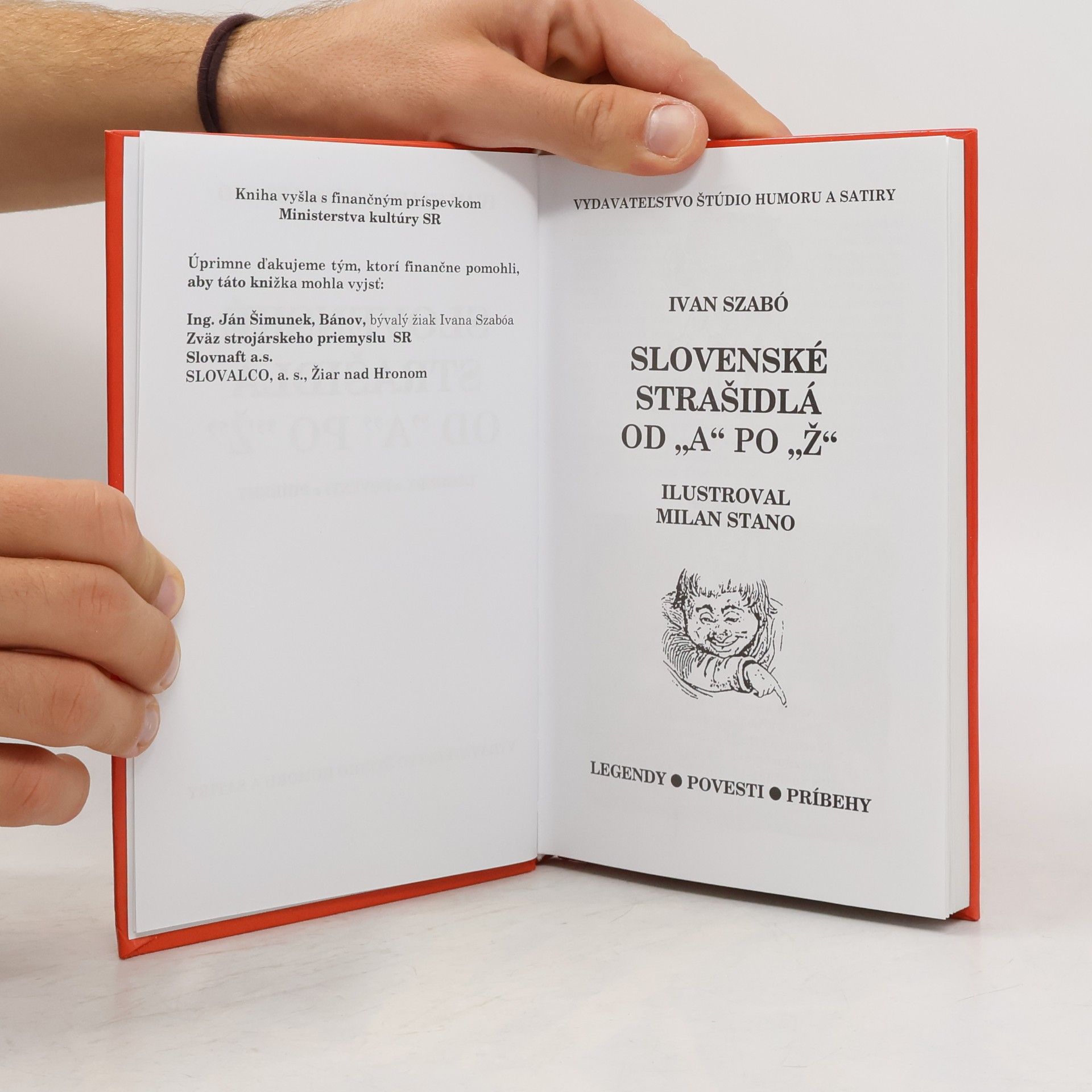 Ivan Szabó Slovenské strašidlá od "A" po "Ž"