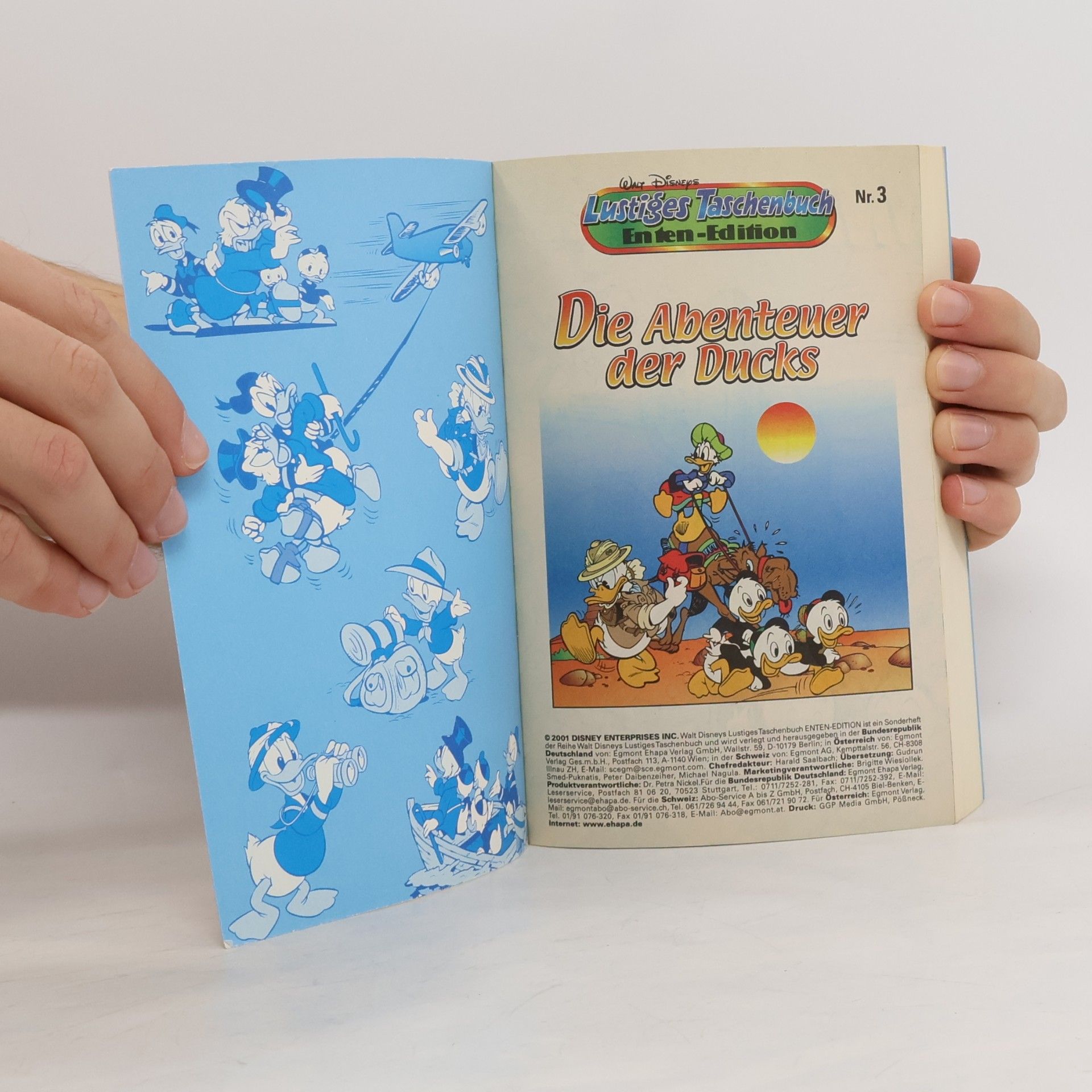 Walt Disney Lustiges Taschenbuch. Enten-Edition 3. Die Abenteuer der Ducks