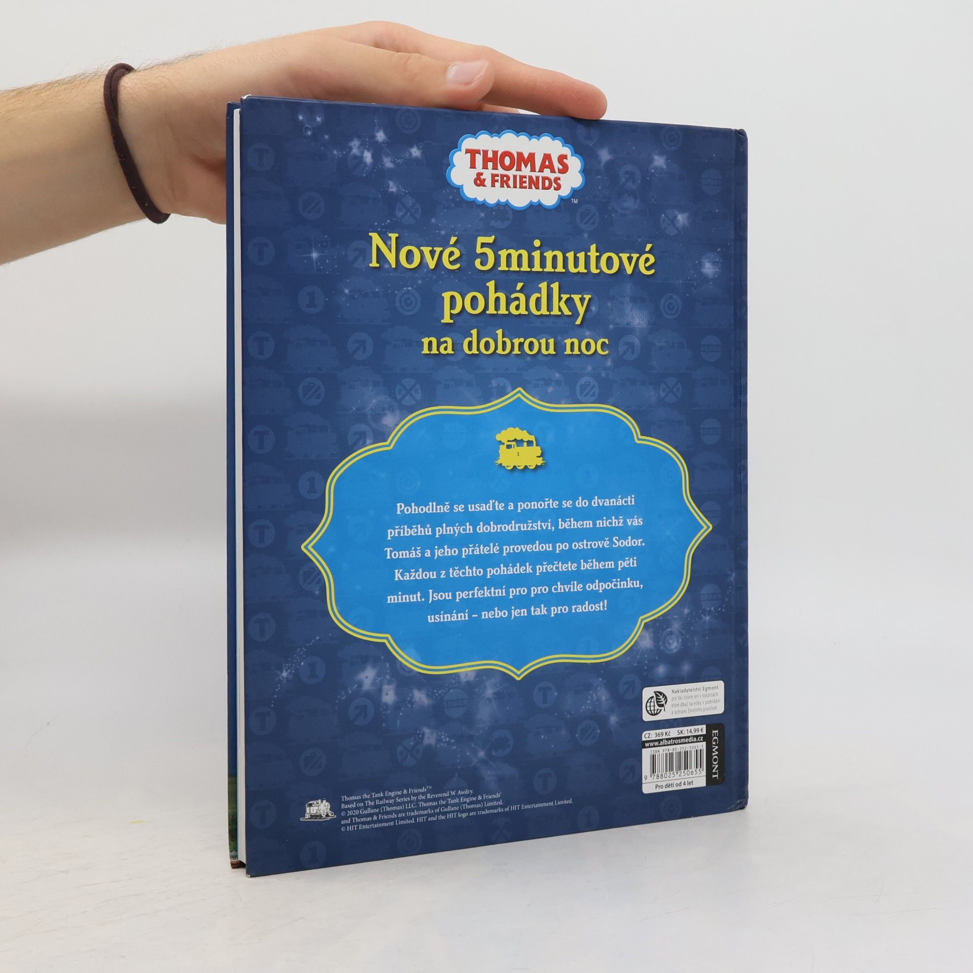 Kolektiv autorů Lokomotiva Tomáš - Nové 5minutové pohádky na dobrou noc