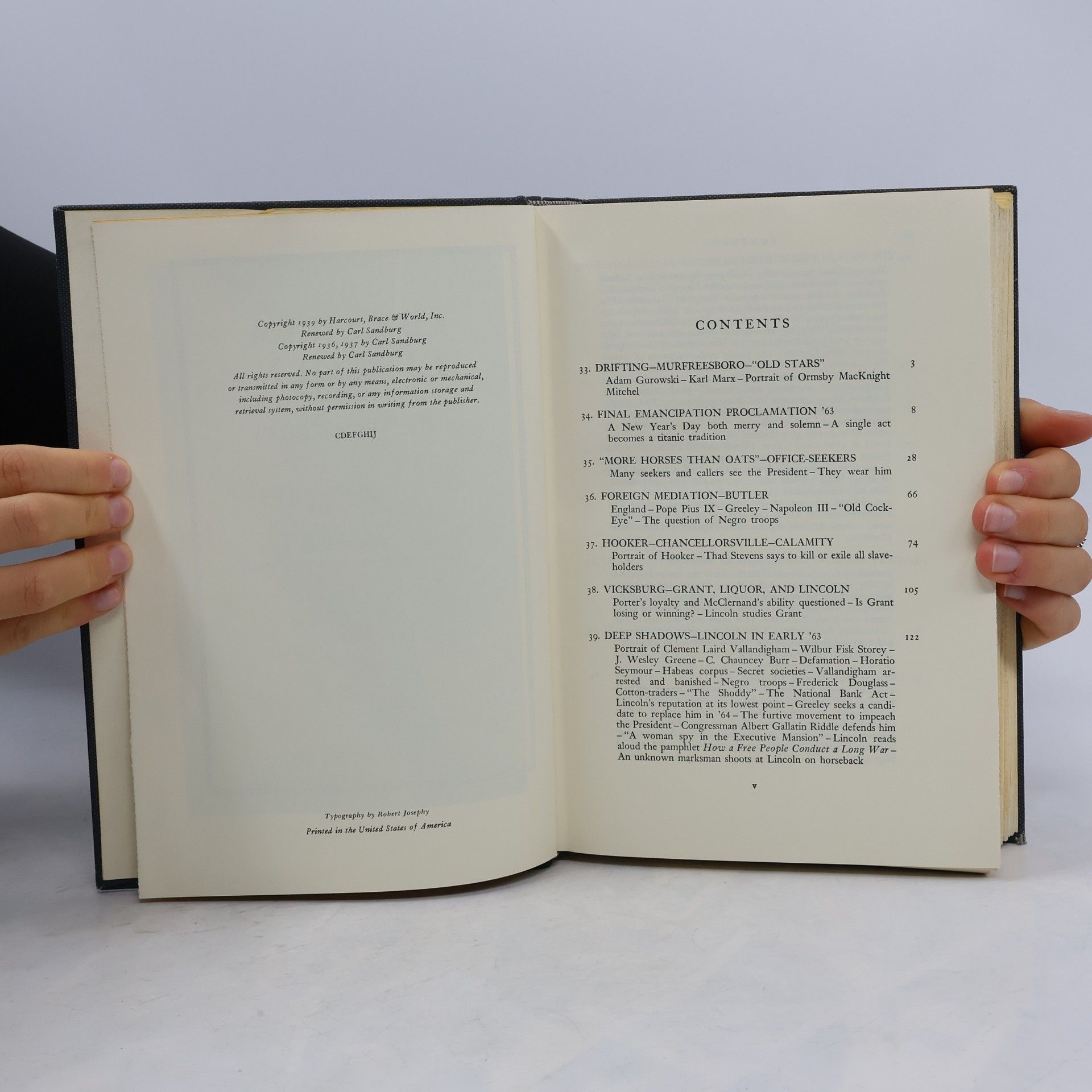 Carl Sandburg Abraham Lincoln
