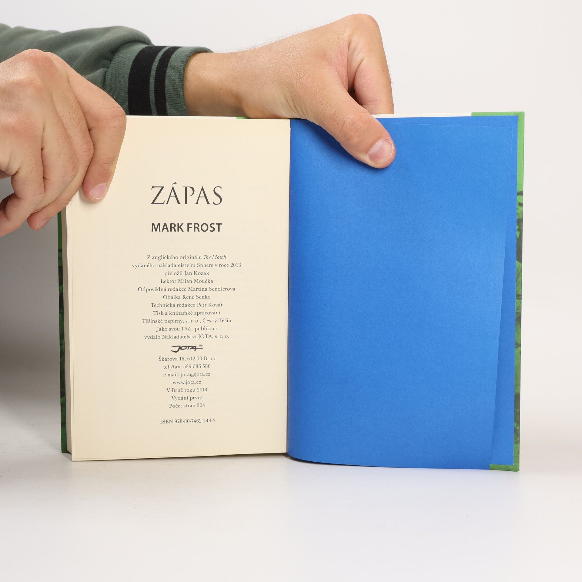 Mark Frost Zápas