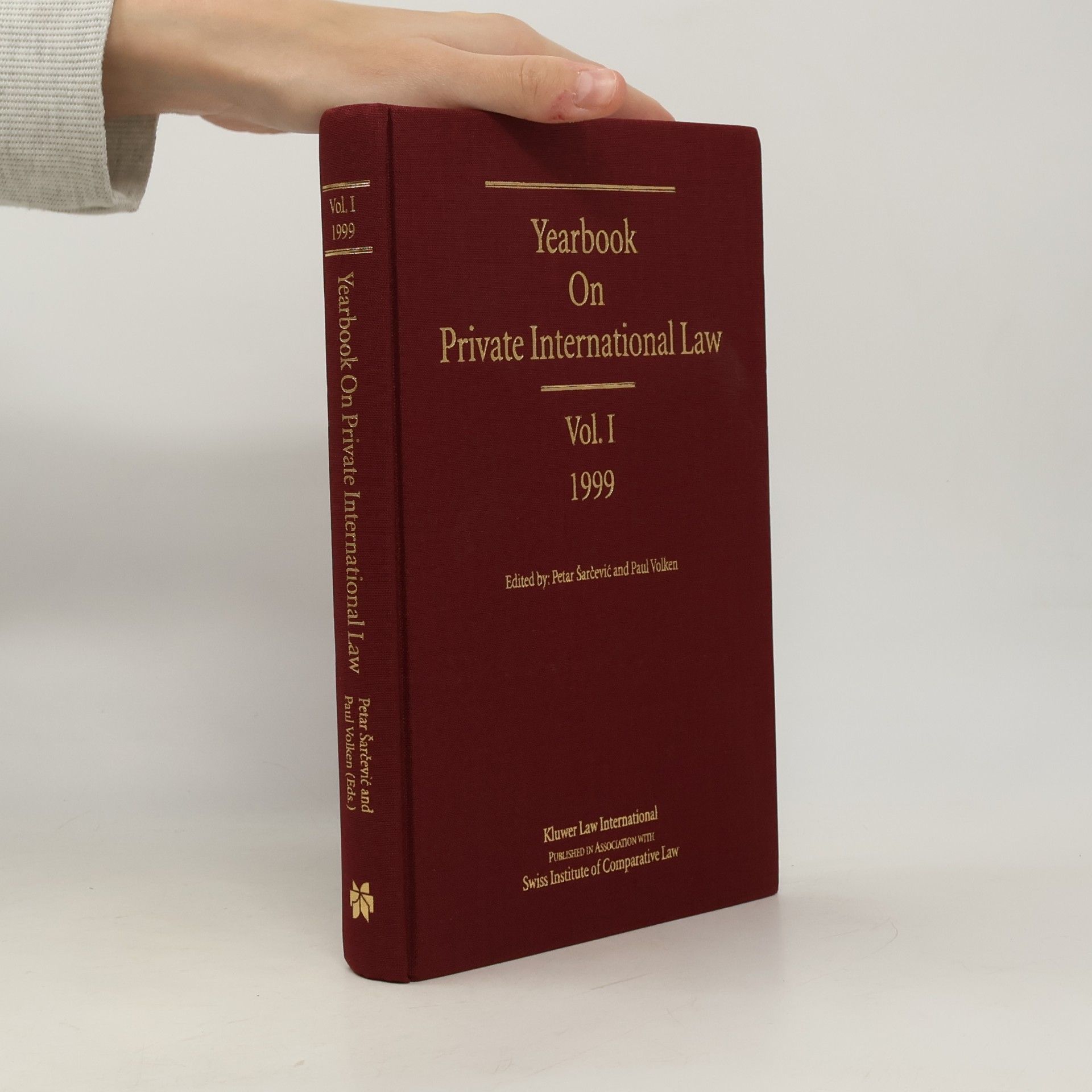 Volken Yearbook on Private International Law - Volume 1
