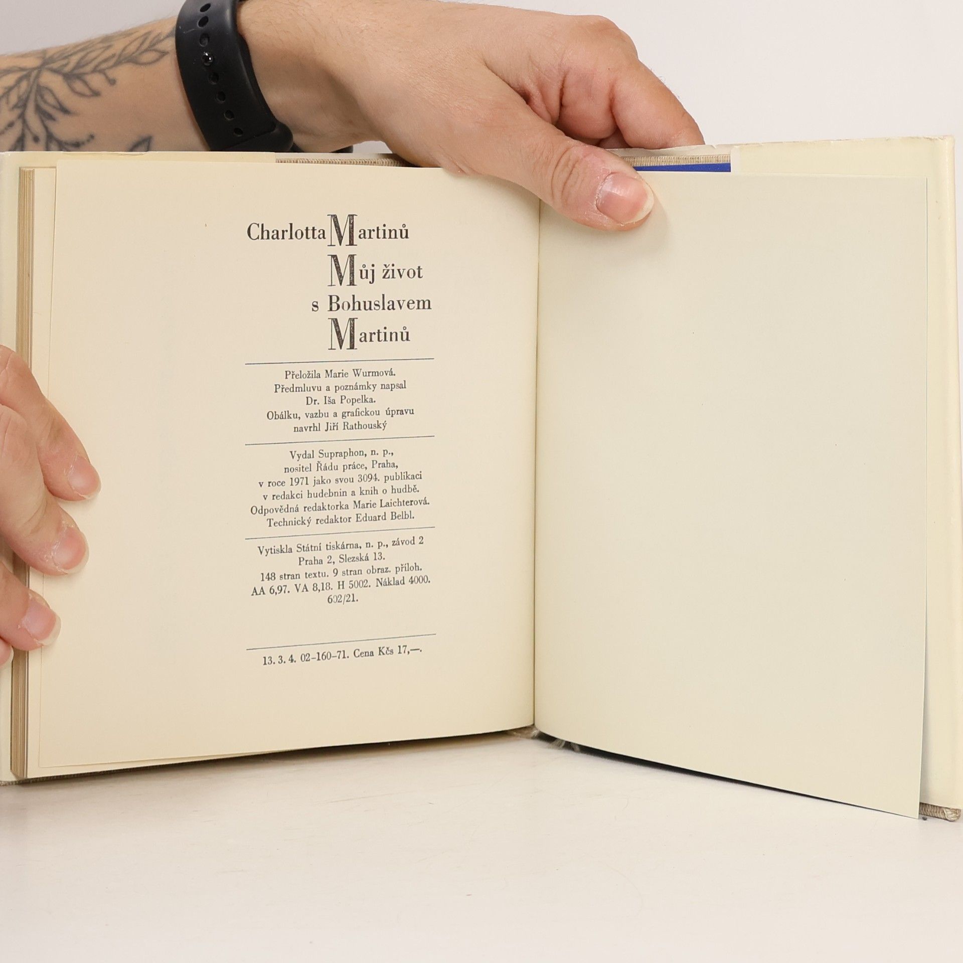 Charlotte Martinů Můj život s Bohuslavem Martinů