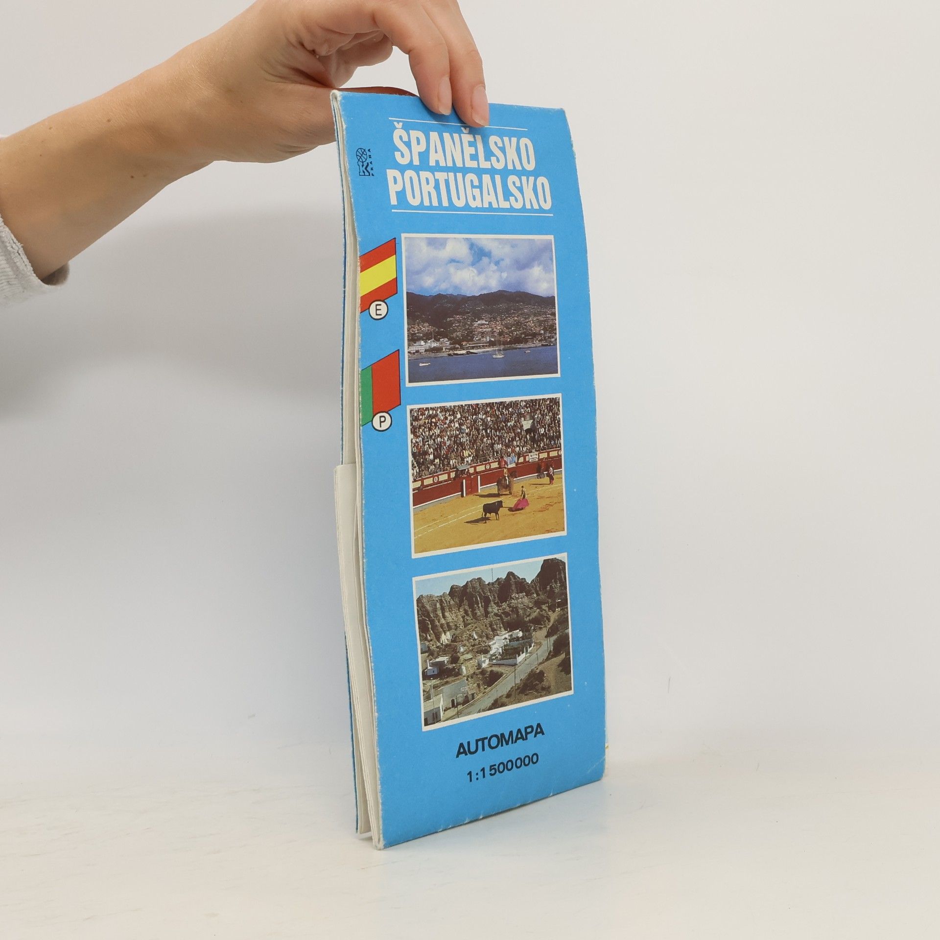 Kartografie Praha (Firm) Španělsko, Portugalsko, automapa 1:1 500 000