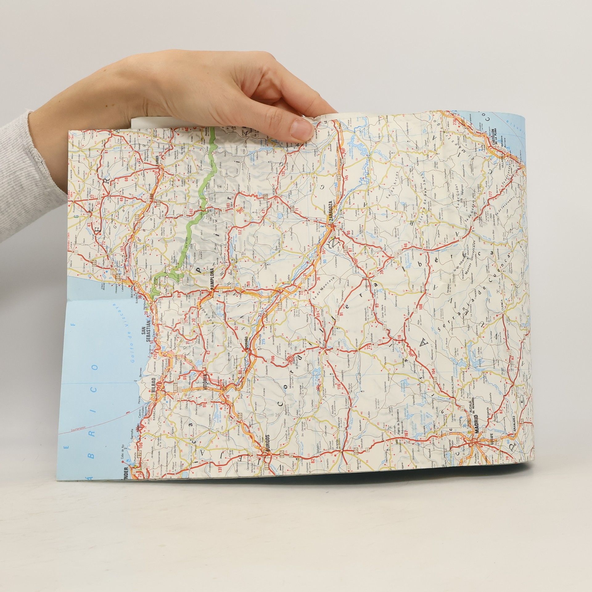 Kartografie Praha (Firm) Španělsko, Portugalsko, automapa 1:1 500 000