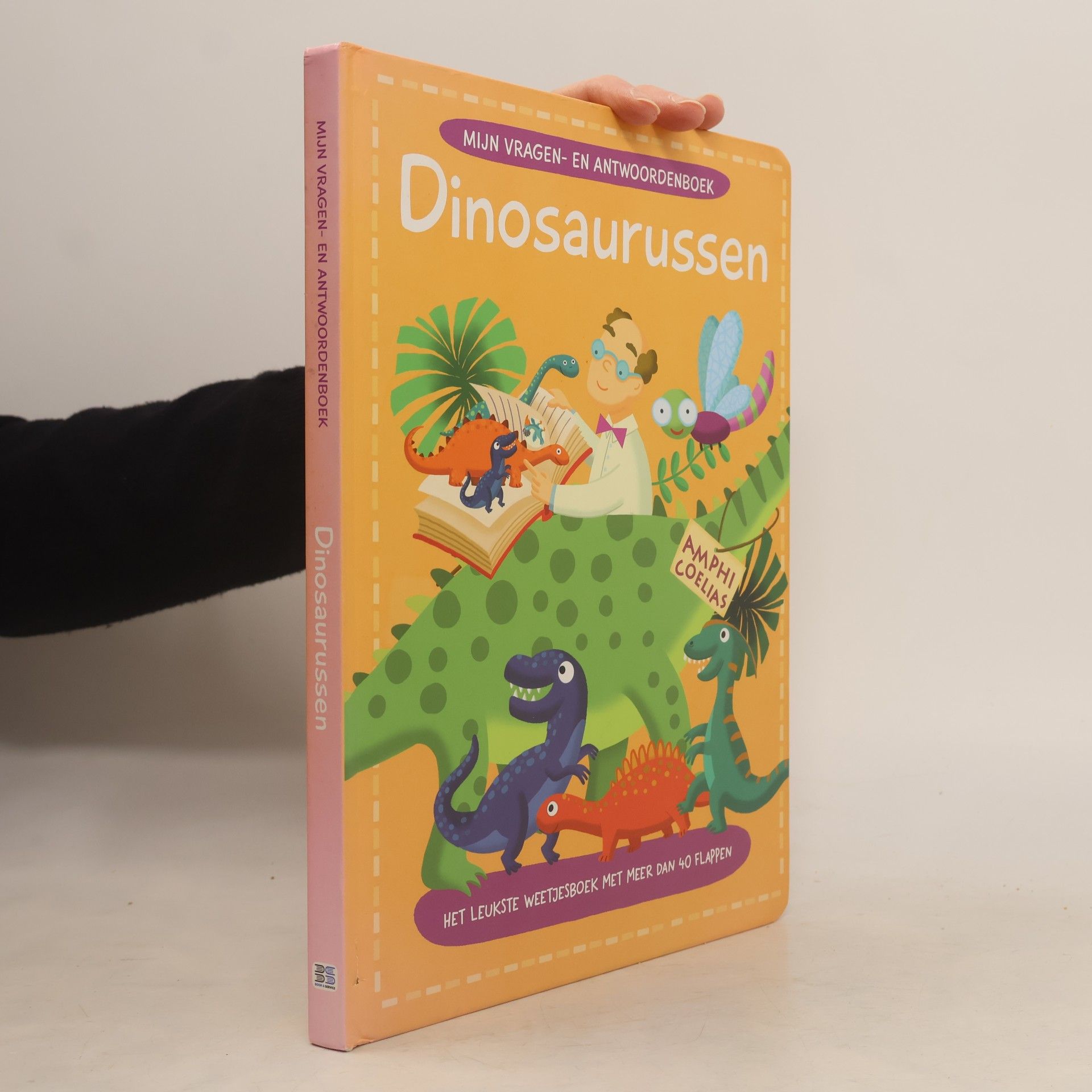 Kolektív autorov Mijn vragen- en antwoordenboek: Dinosaurussen