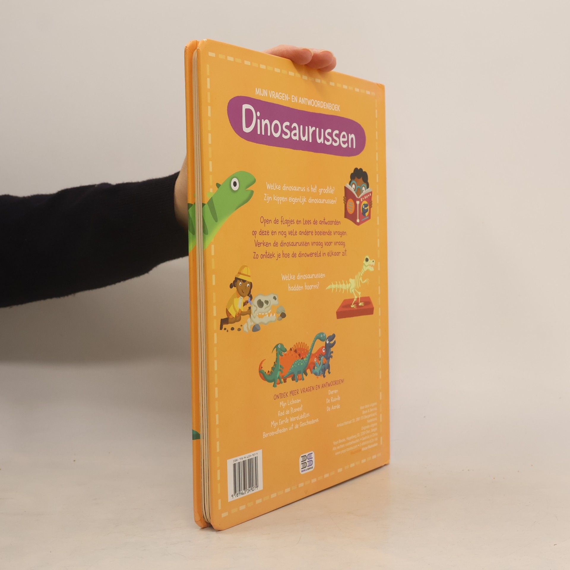 Mijn vragen- en antwoordenboek: Dinosaurussen